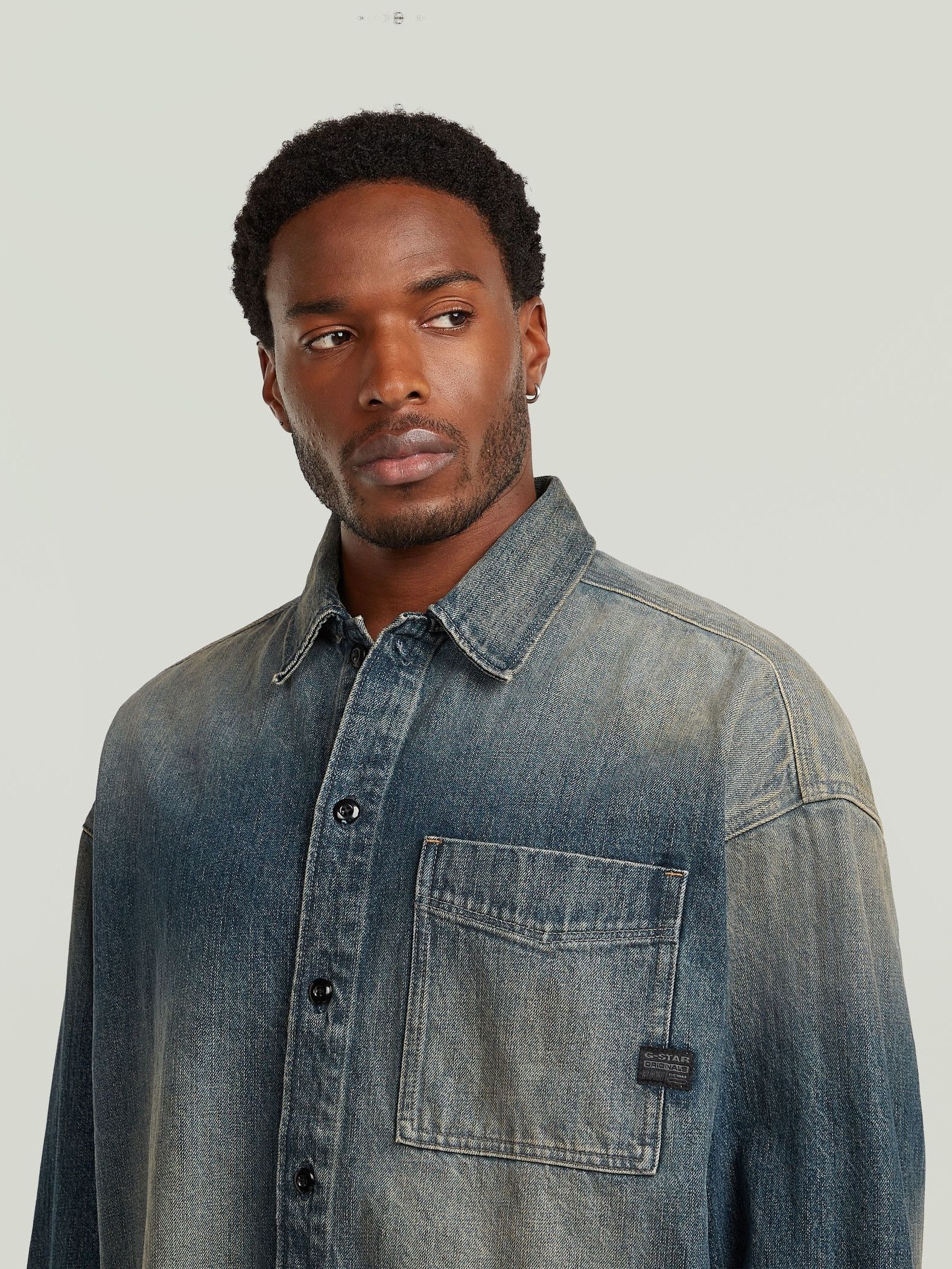 G-STAR - OVERSHIRT - Blauw