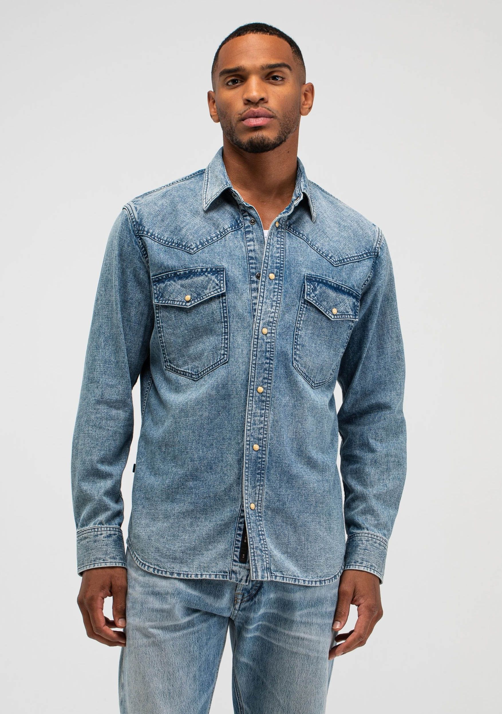 BUTCHER OF BLUE OVERHEMD