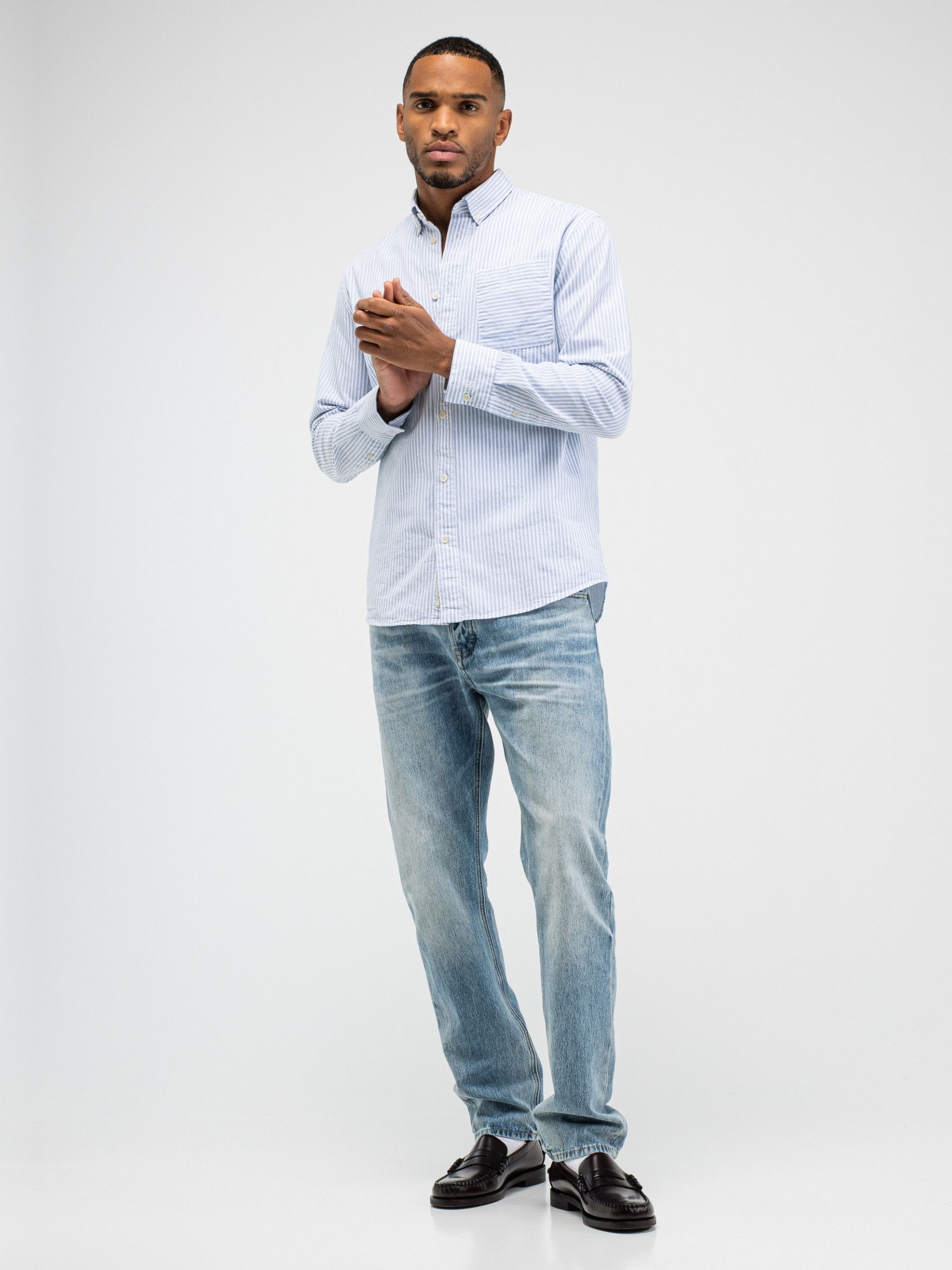 BUTCHER OF BLUE OVERHEMD