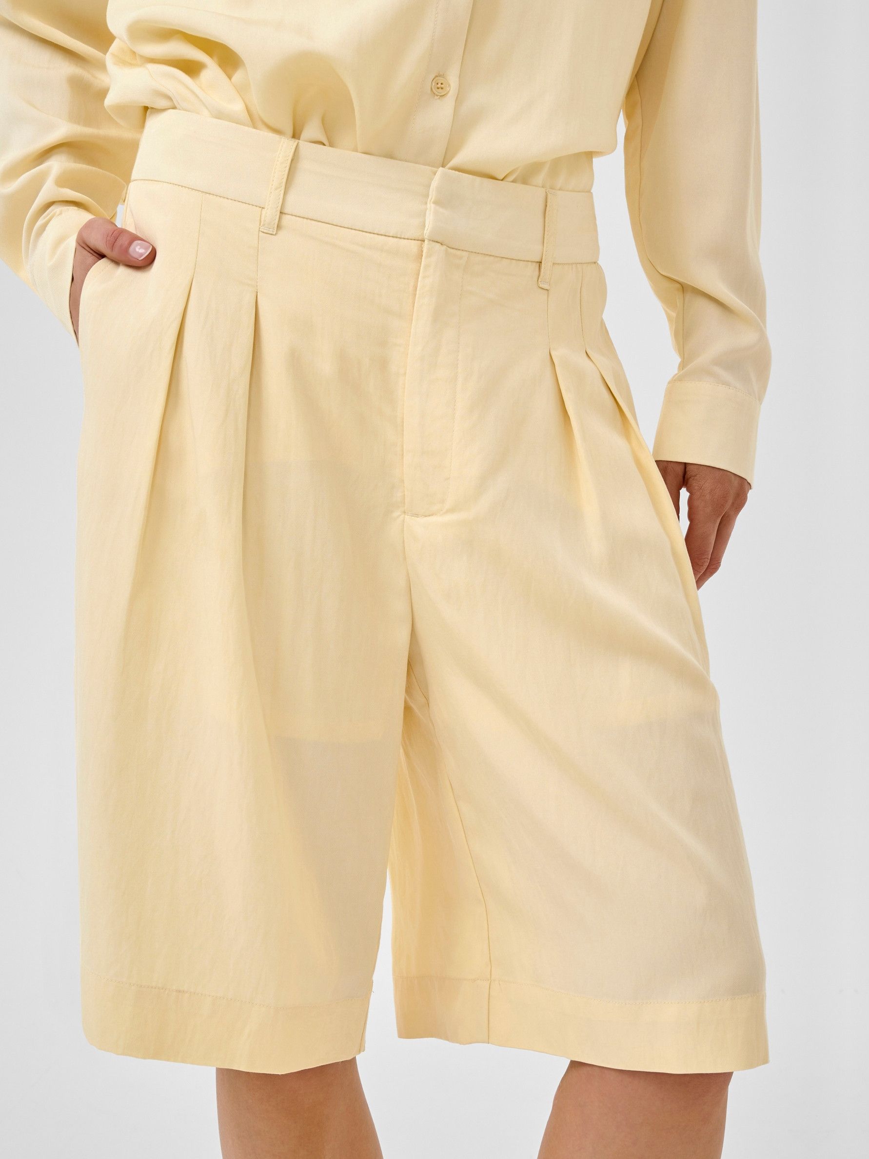 MY ESSENTIAL WARDROBE - BROEK - Geel