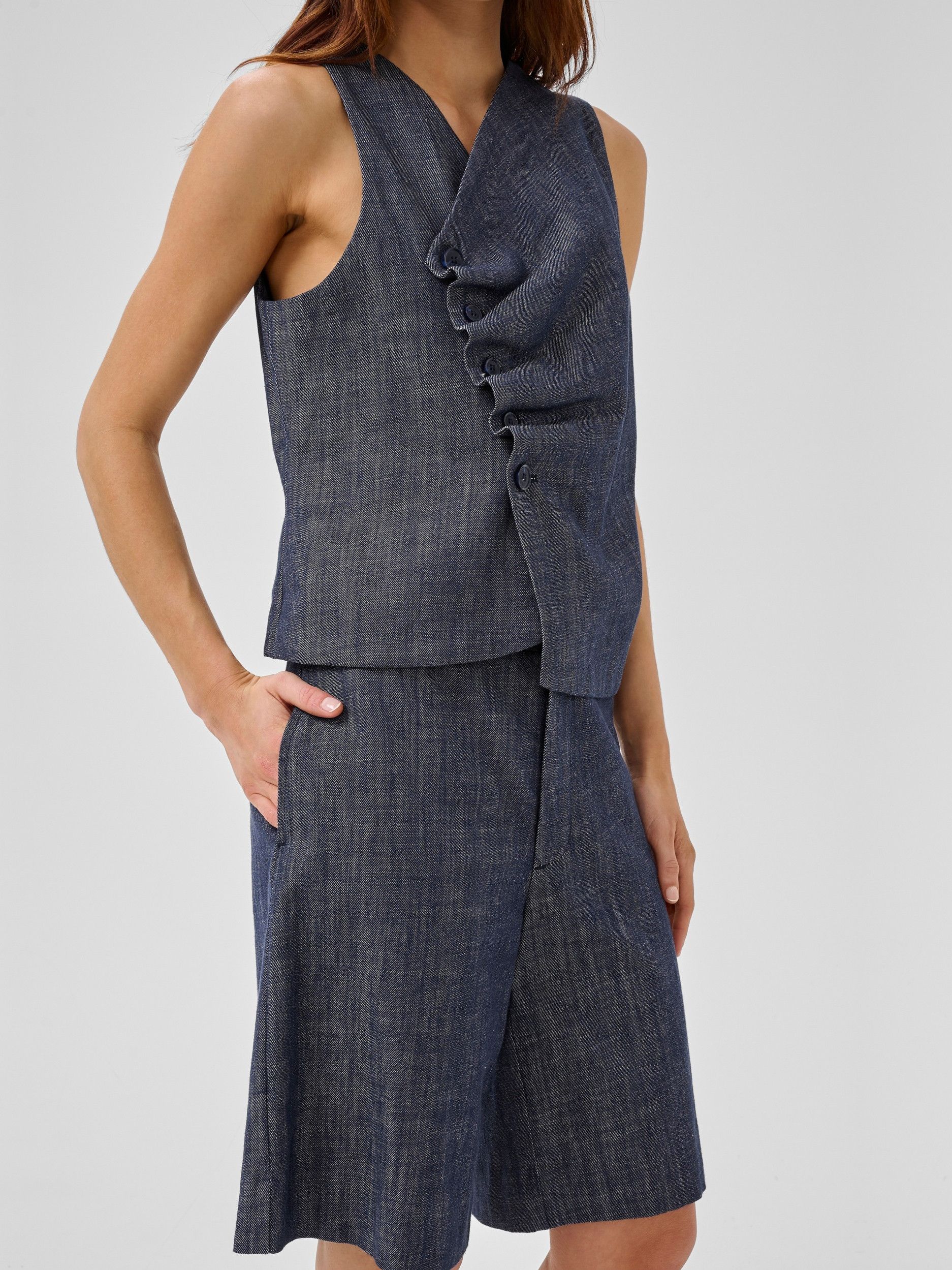 MY ESSENTIAL WARDROBE - BROEK - Blauw