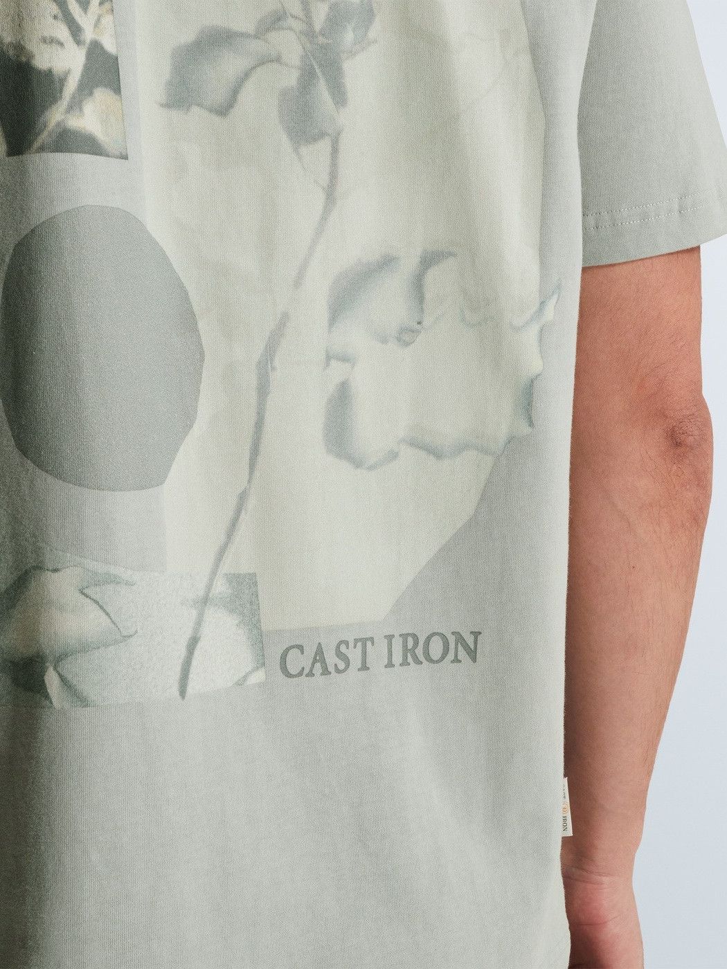CAST IRON - TSHIRT - Grijs