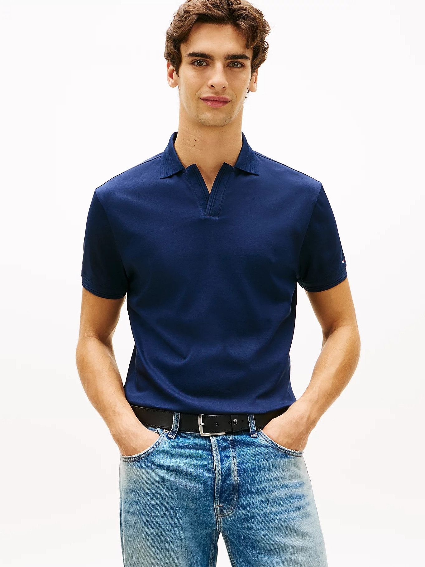 TOMMY HILFIGER - POLO - Blauw