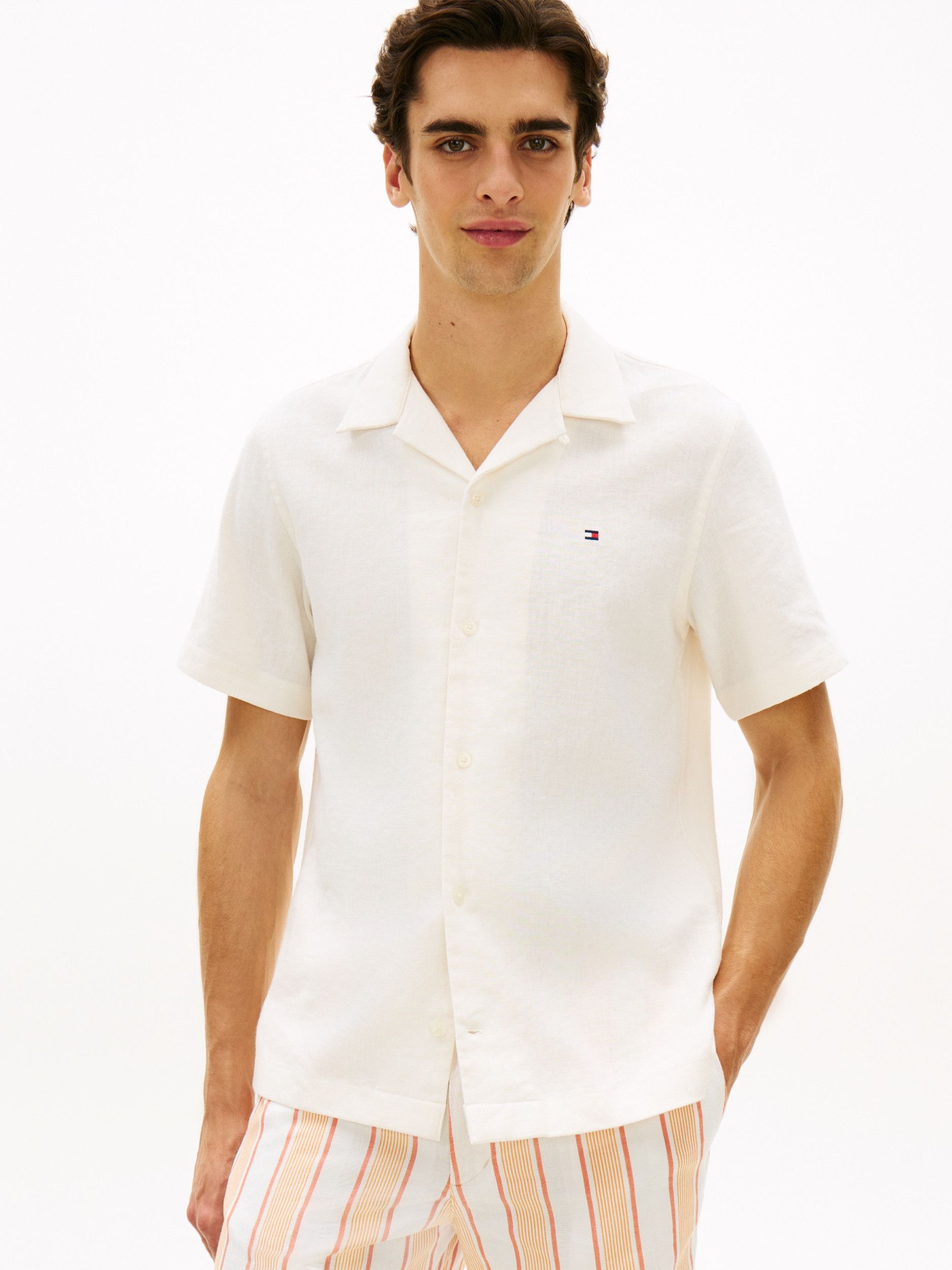 TOMMY HILFIGER - OVERHEMD - Off white