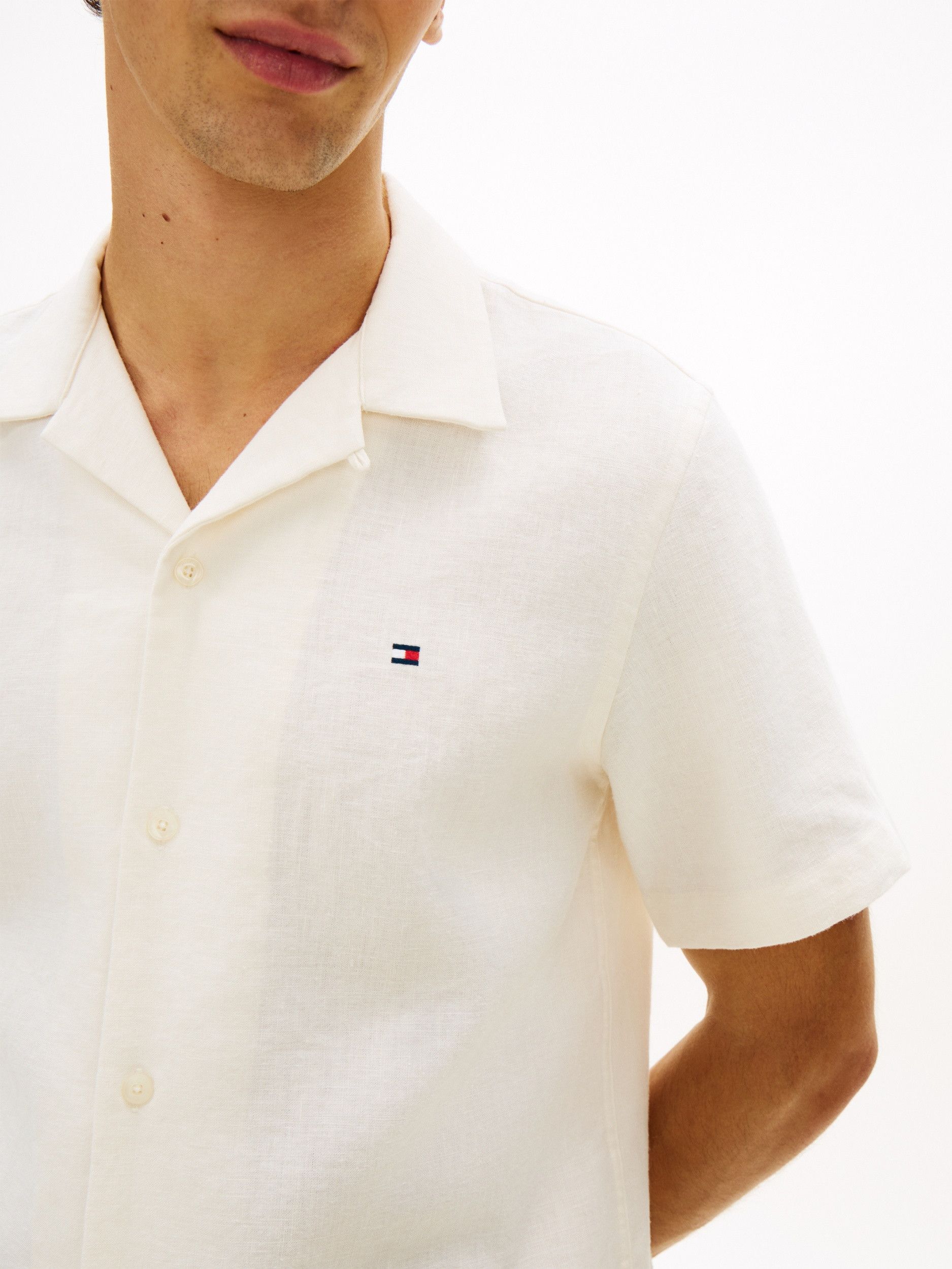 TOMMY HILFIGER - OVERHEMD - Off white