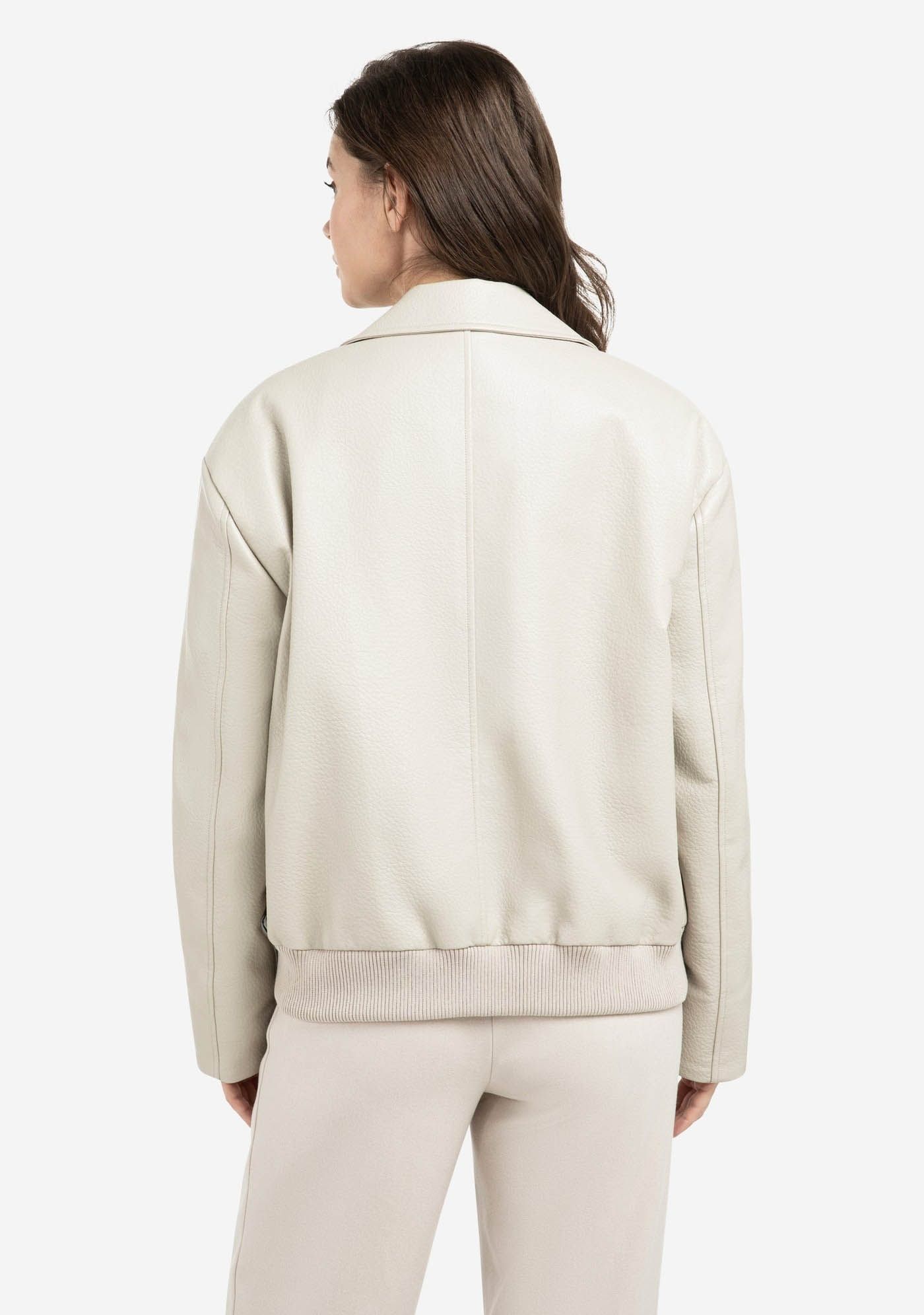 YAYA LEER/SUEDE JACK