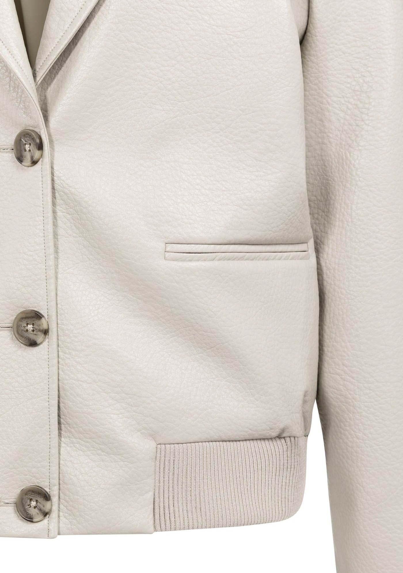 YAYA LEER/SUEDE JACK