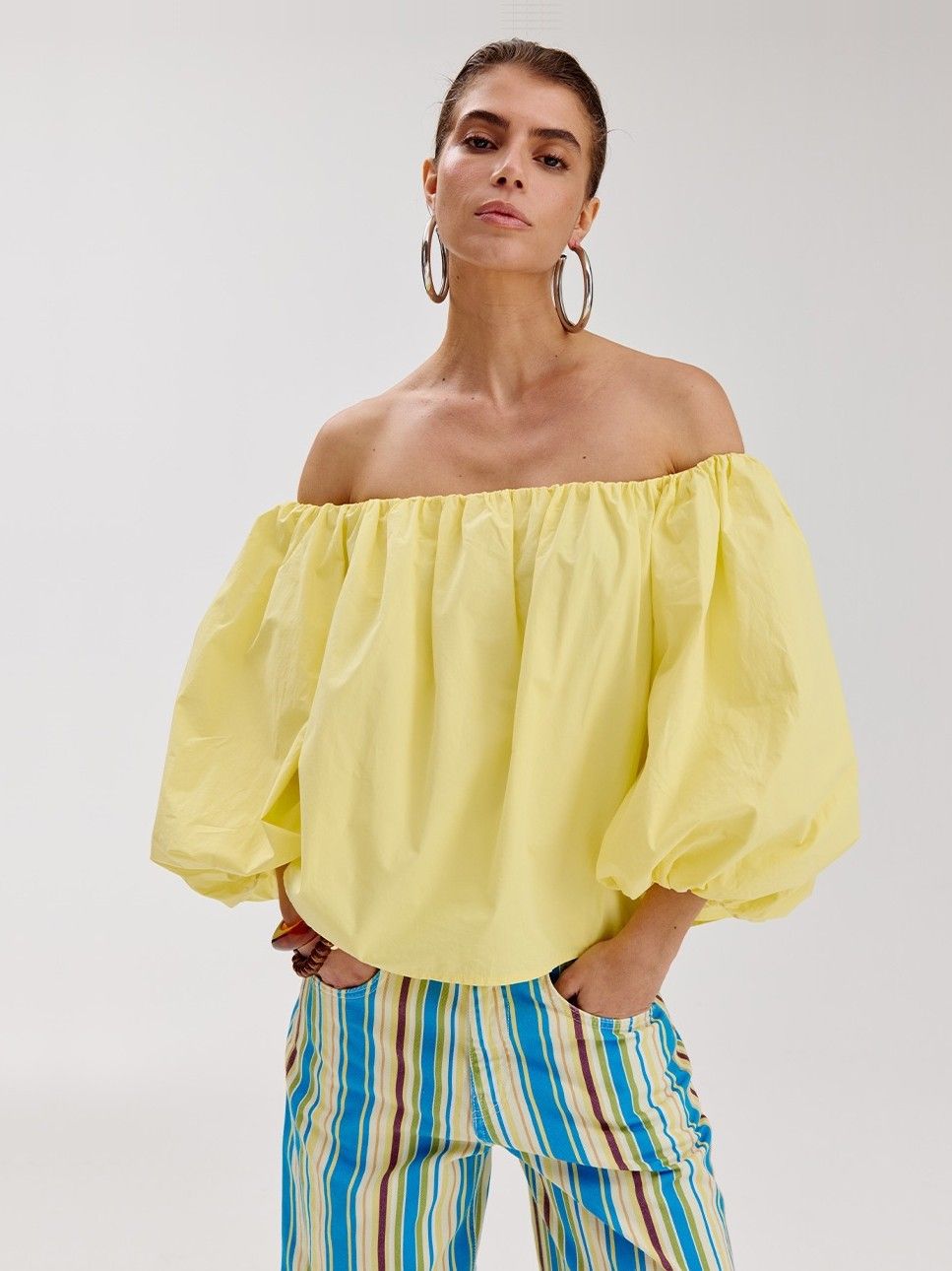 HARPER & YVE - BLOUSE - Geel