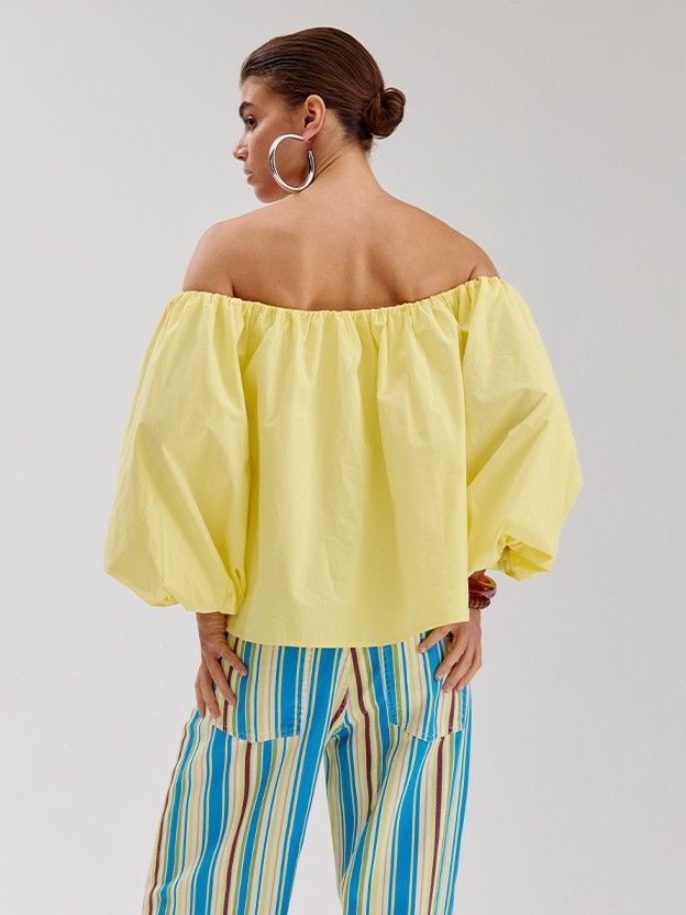 HARPER & YVE - BLOUSE - Geel