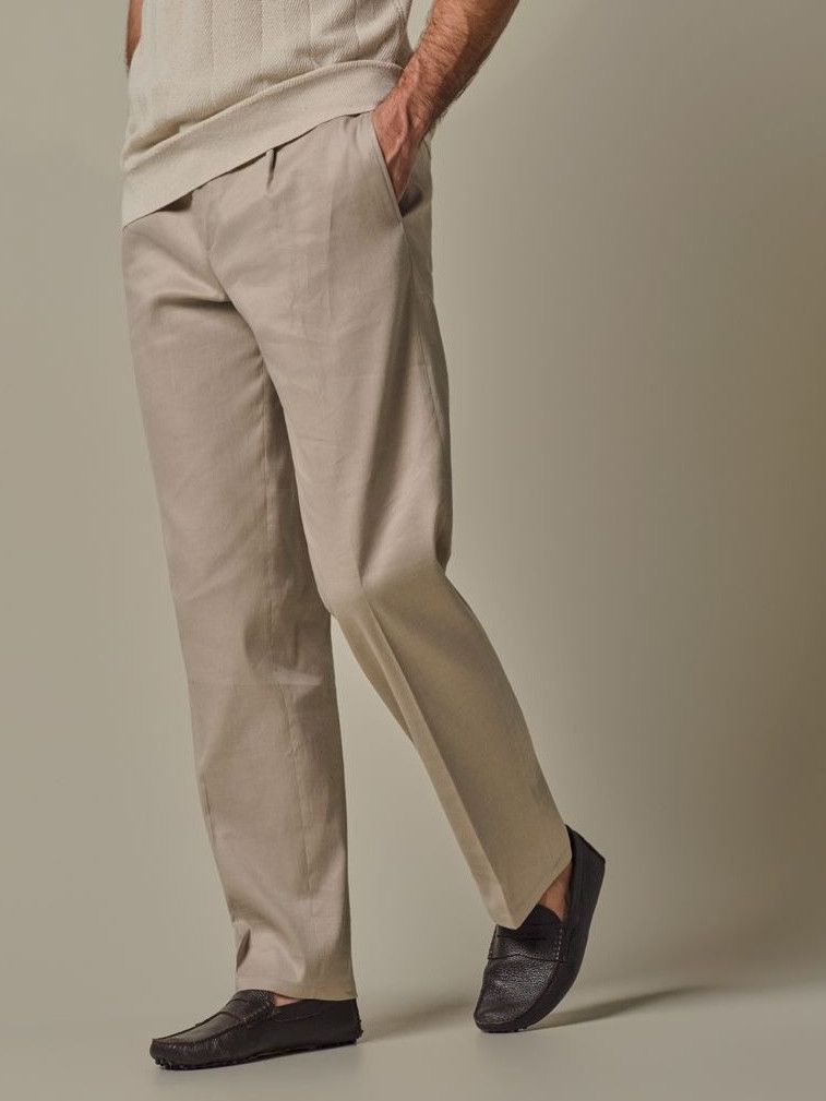 PROFUOMO - BROEK - Beige