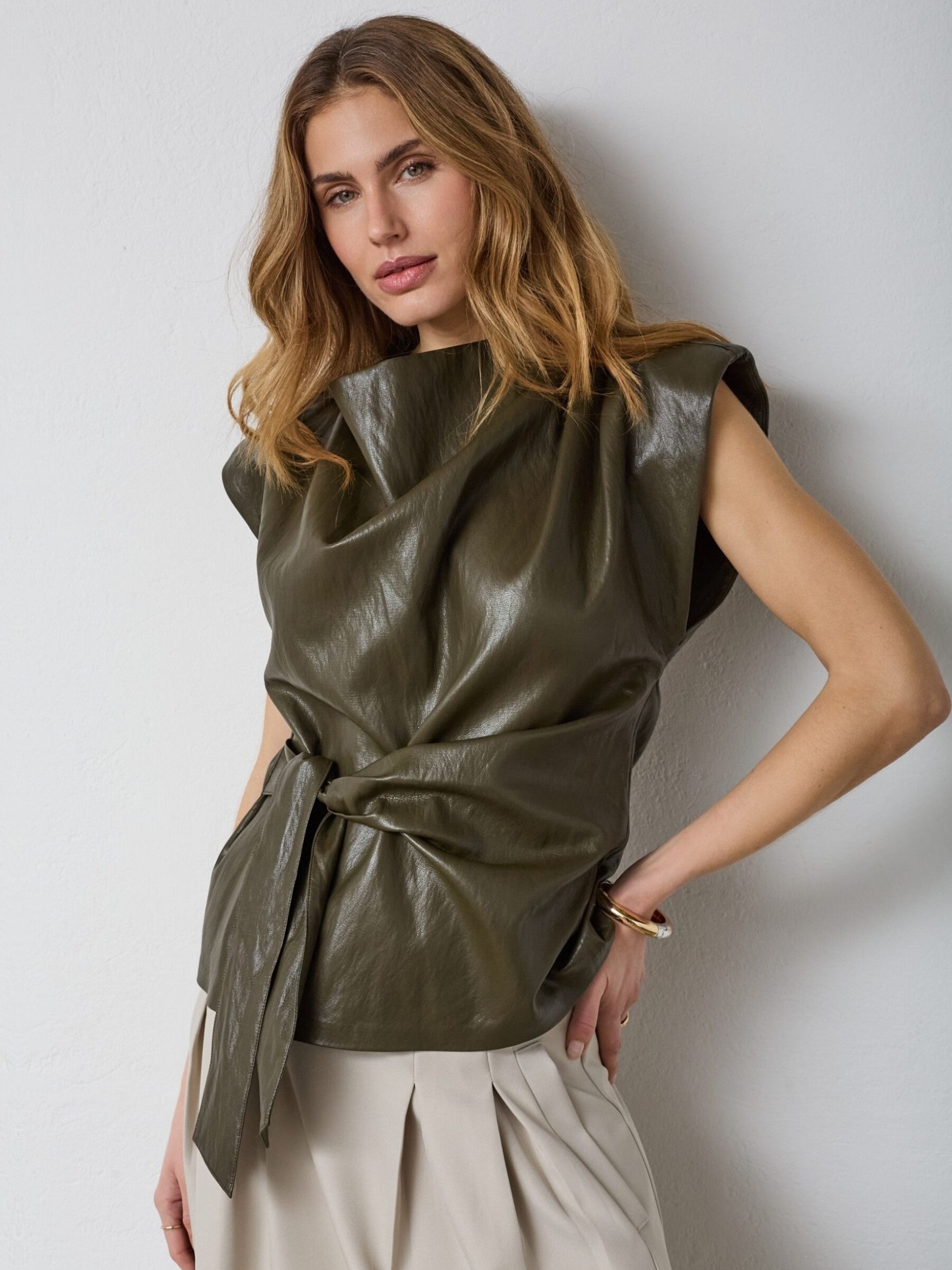 CO'COUTURE - SHIRT - Groen