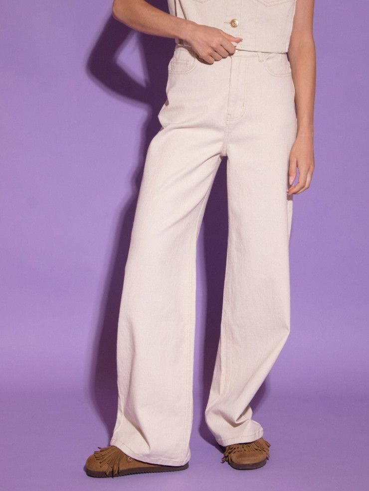 AMAYA AMSTERDAM - JEANS - Beige