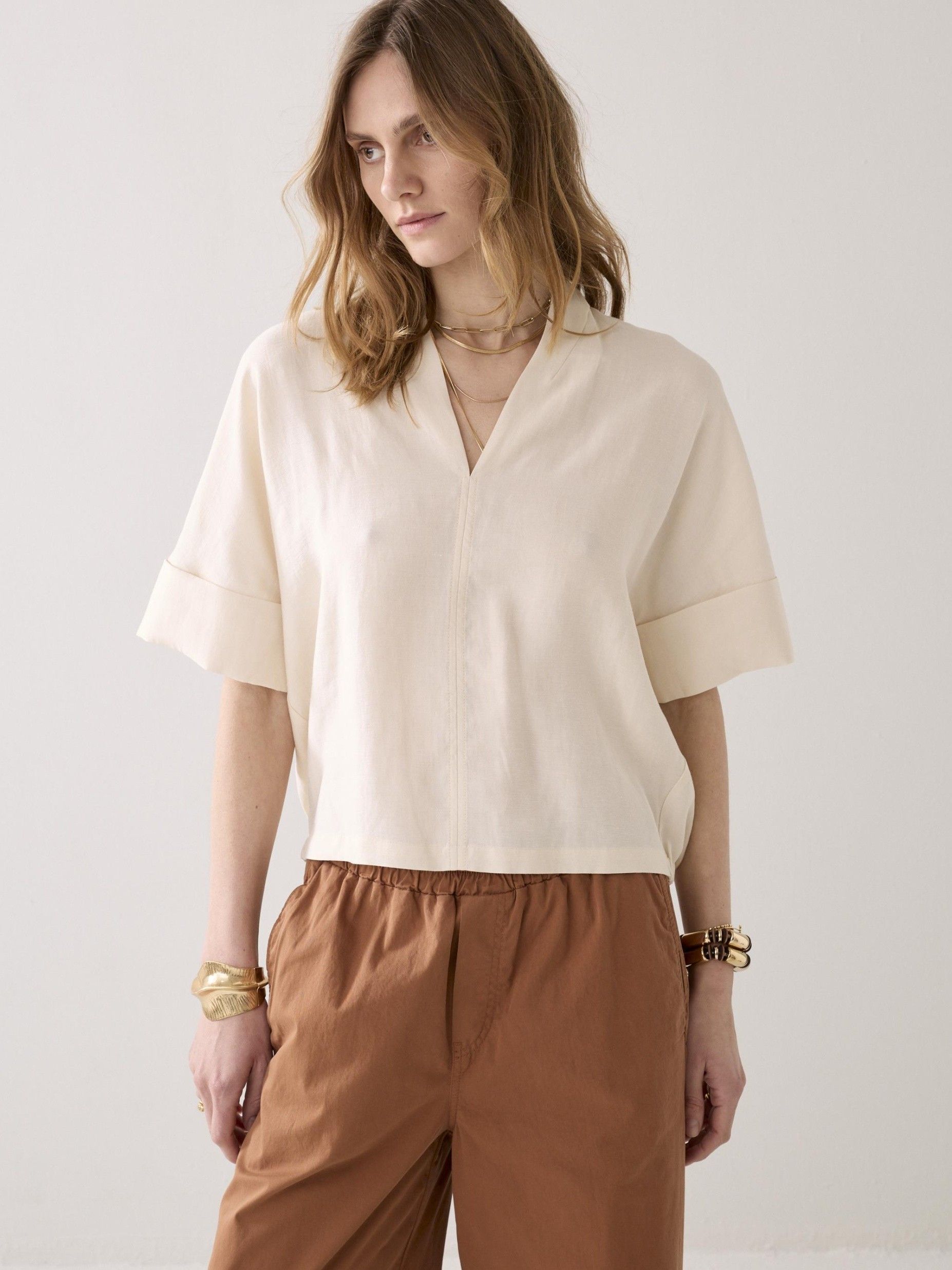 SUMMUM - BLOUSE - Off white