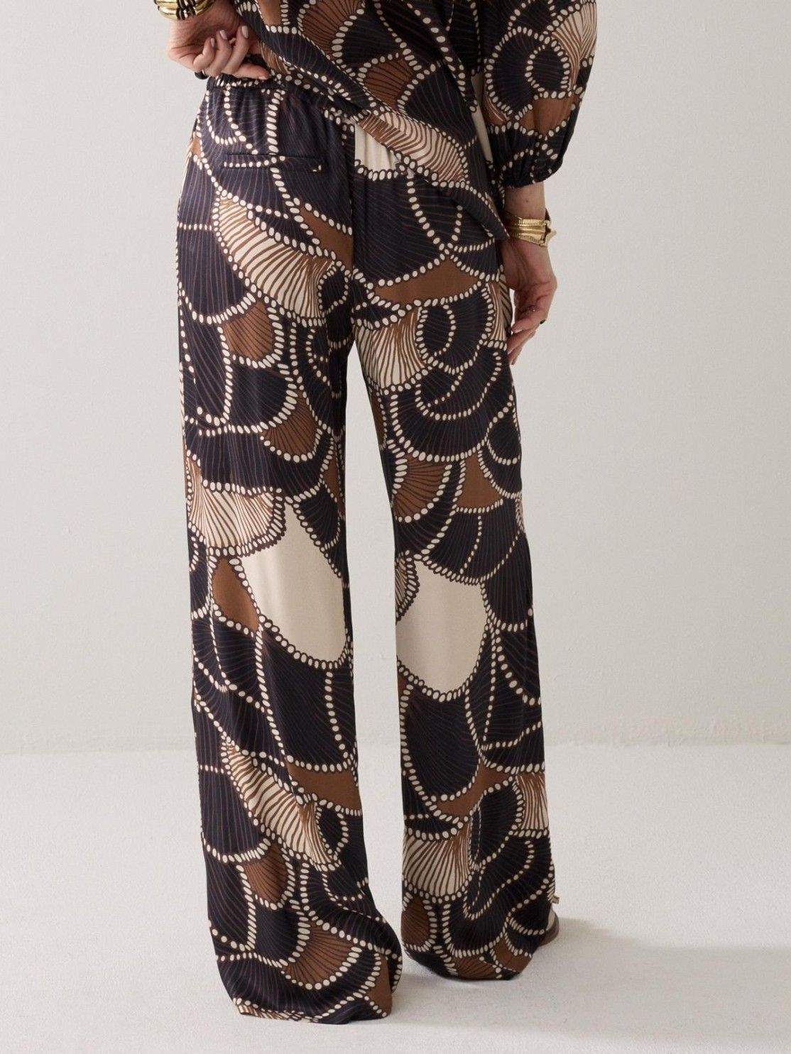 SUMMUM - BROEK - Zwart