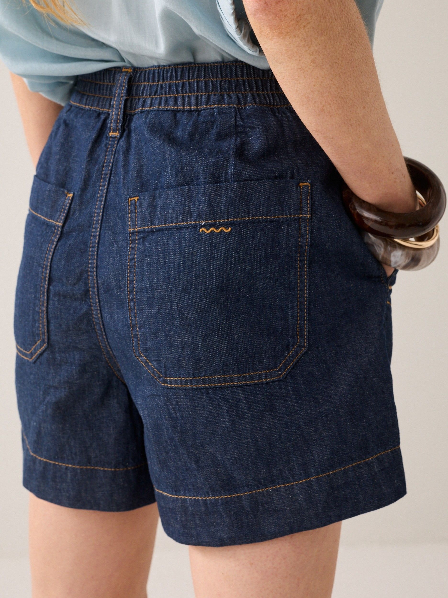 SUMMUM - SHORT - Blauw