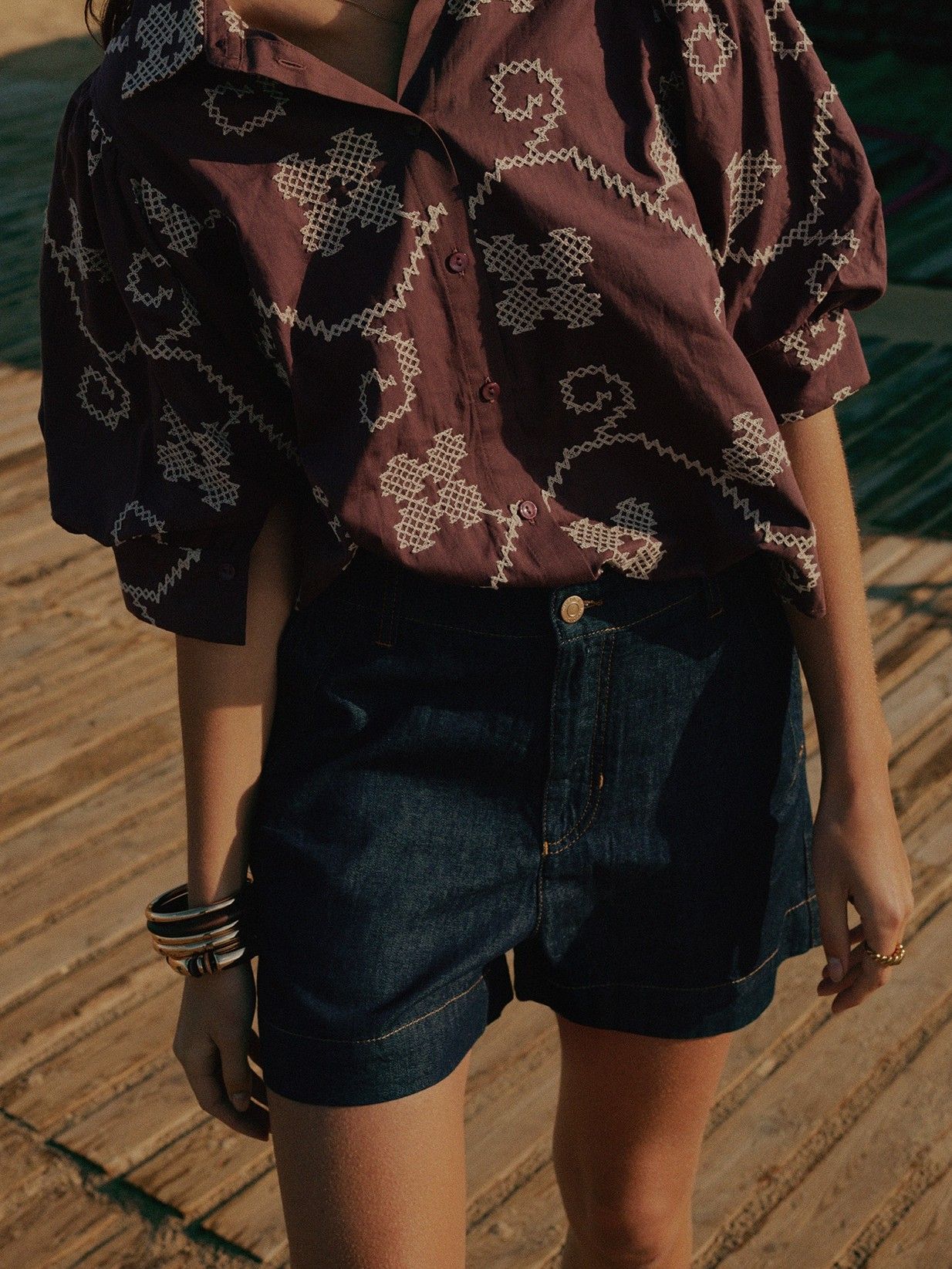 SUMMUM - SHORT - Blauw