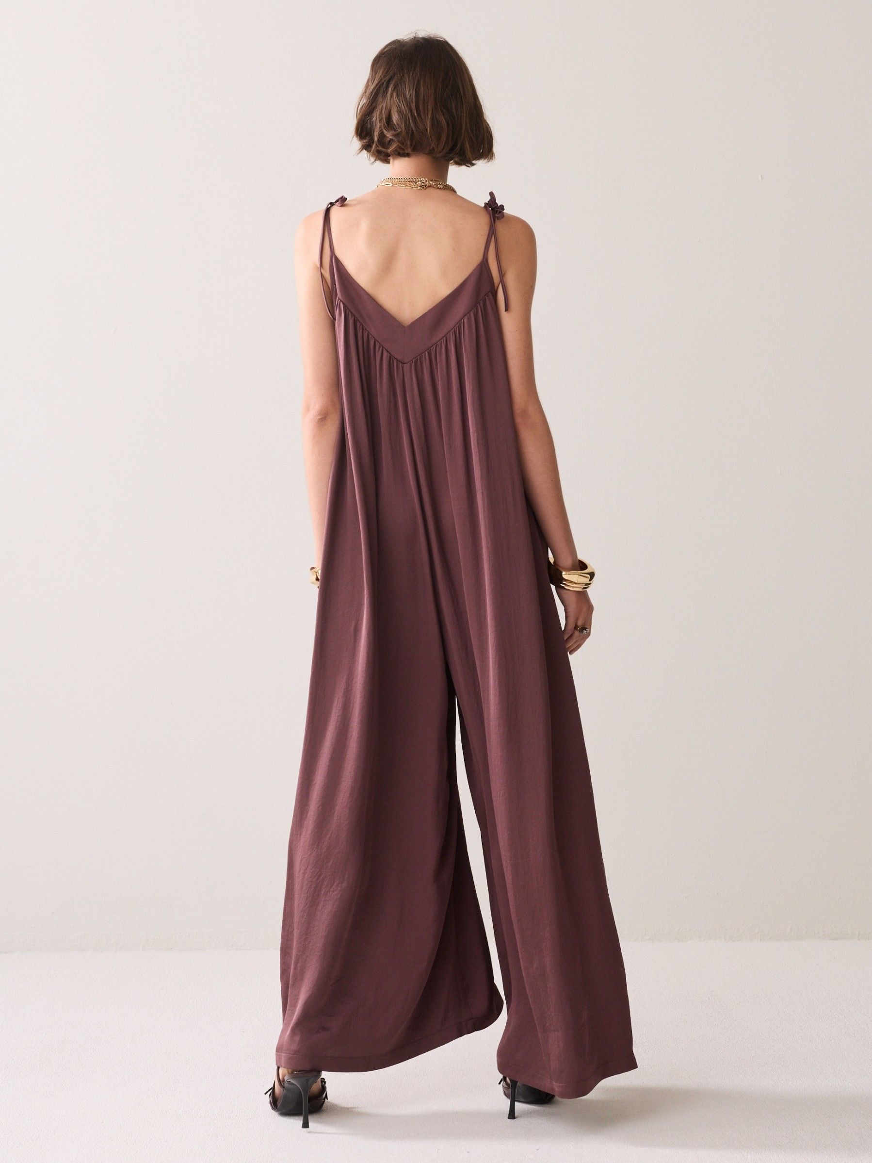 SUMMUM - JUMPSUIT - Paars