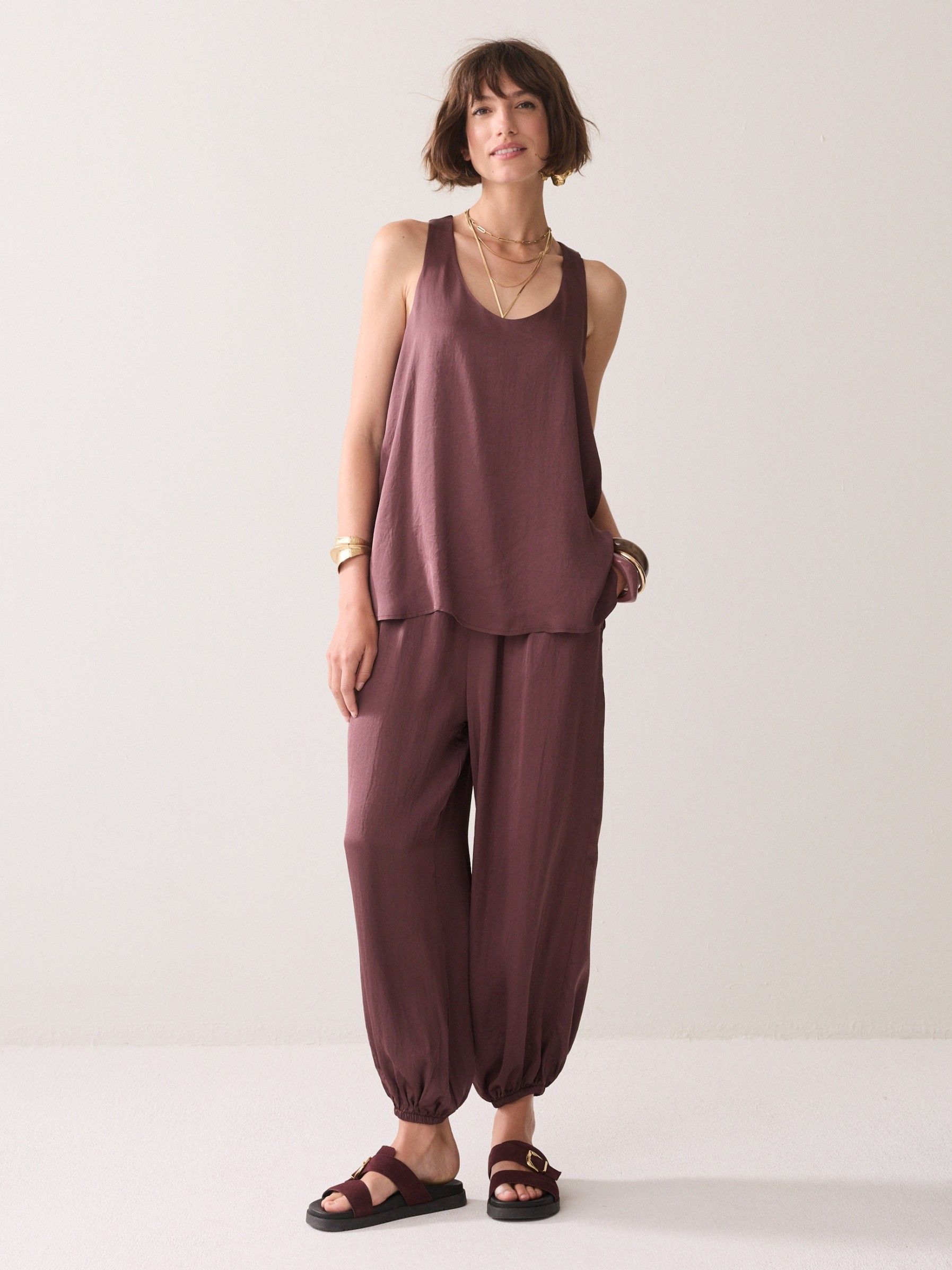 SUMMUM - SHIRT - Paars