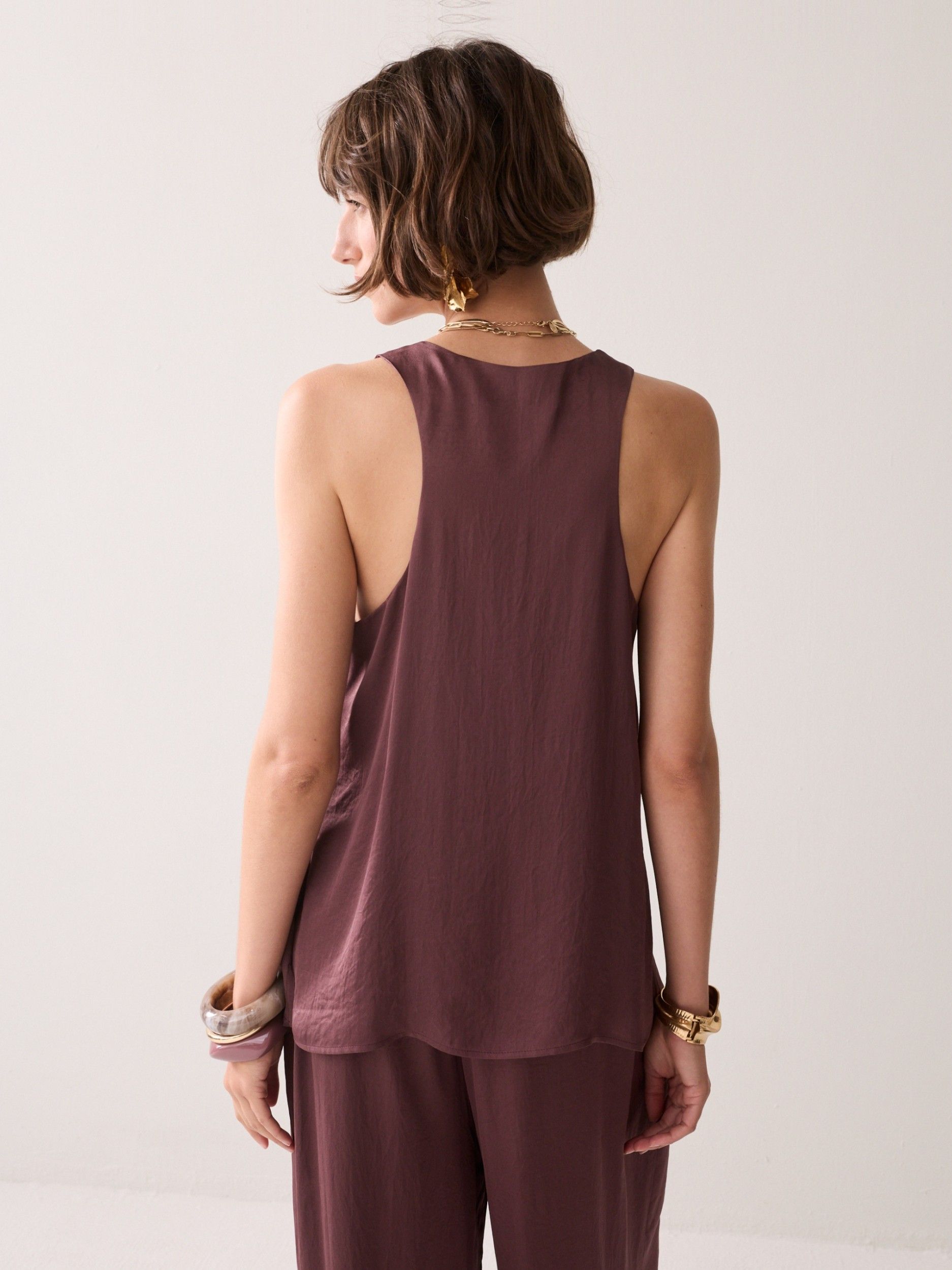 SUMMUM - SHIRT - Paars