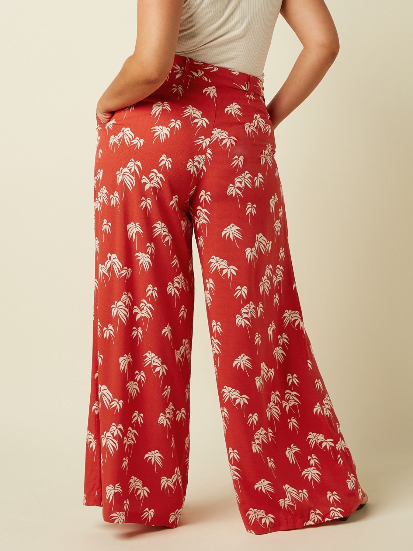 KING LOUIE - BROEK - Rood