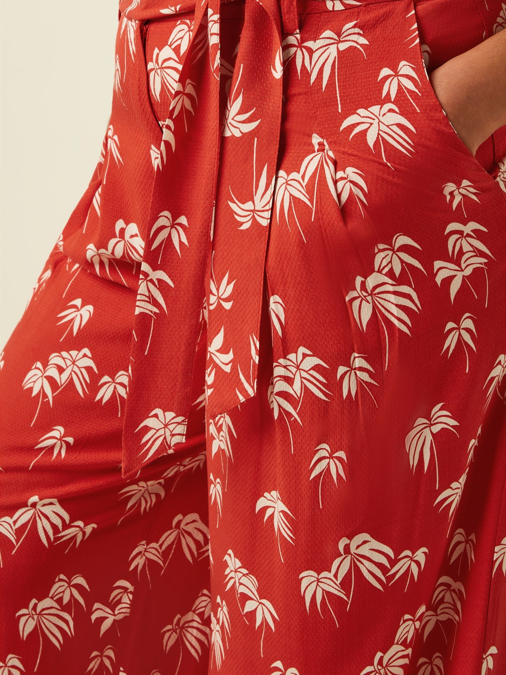 KING LOUIE - BROEK - Rood