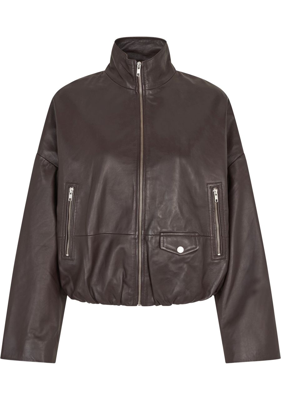 SECOND FEMALE LEER/SUEDE JACK