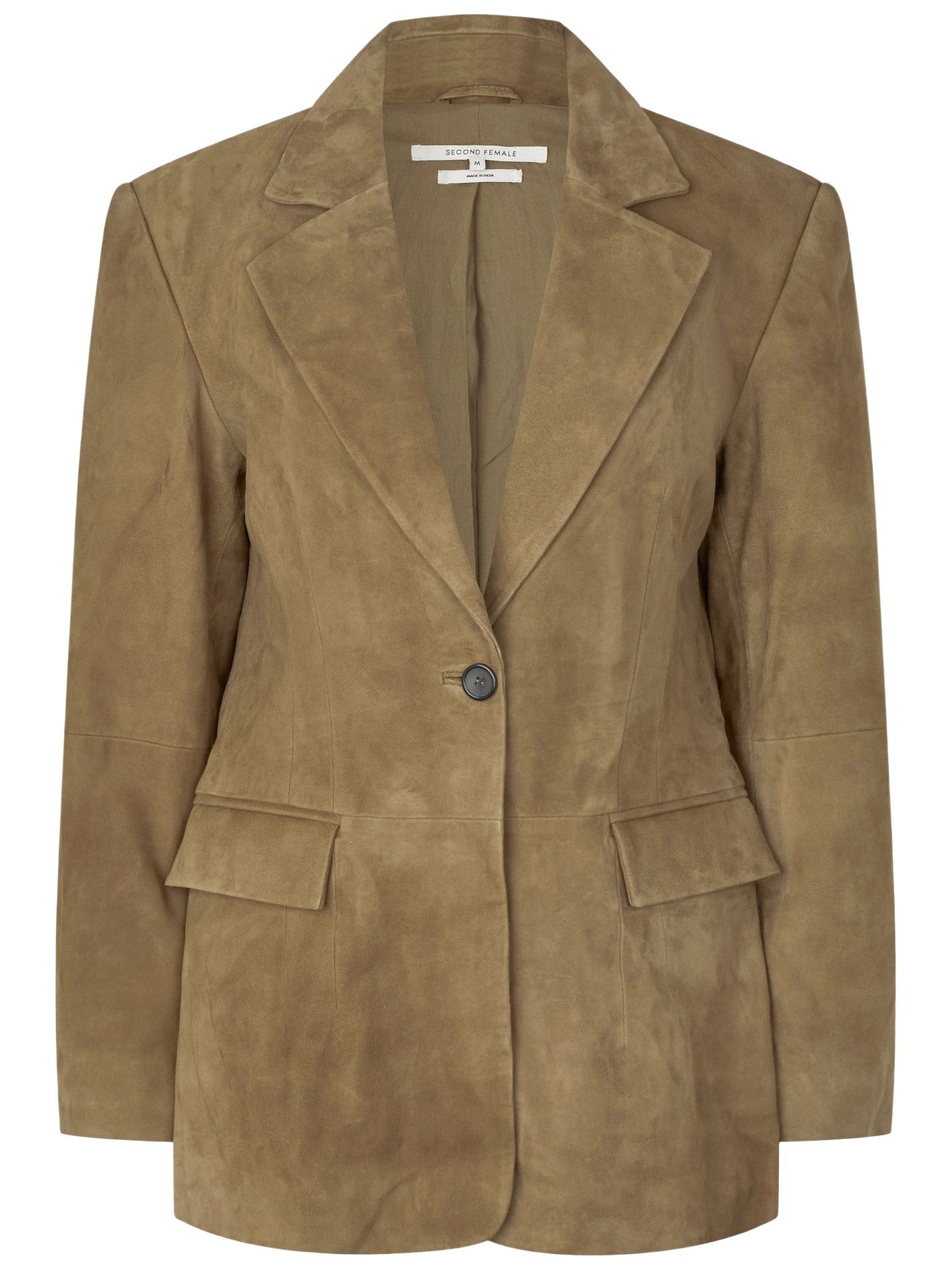 SECOND FEMALE LEER/SUEDE JACK