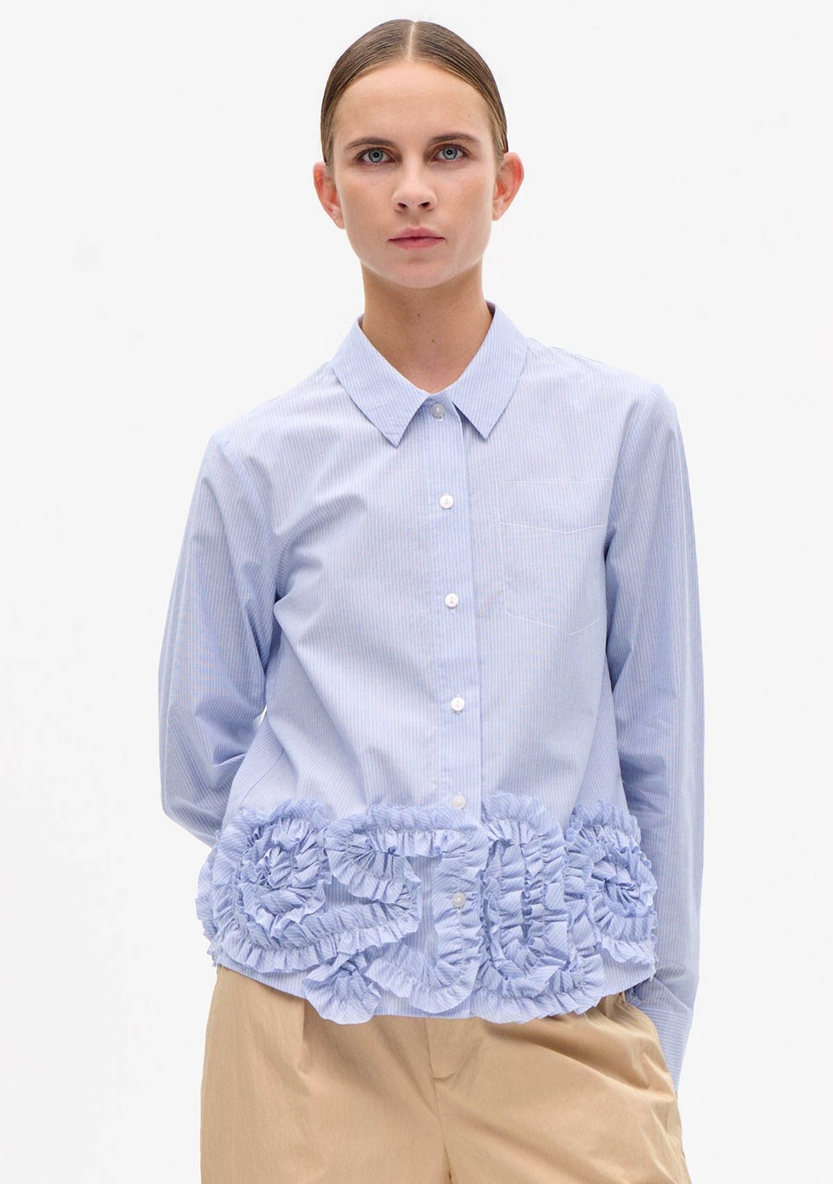 BAUM UND PFERDGARTEN - BLOUSE - Blauw
