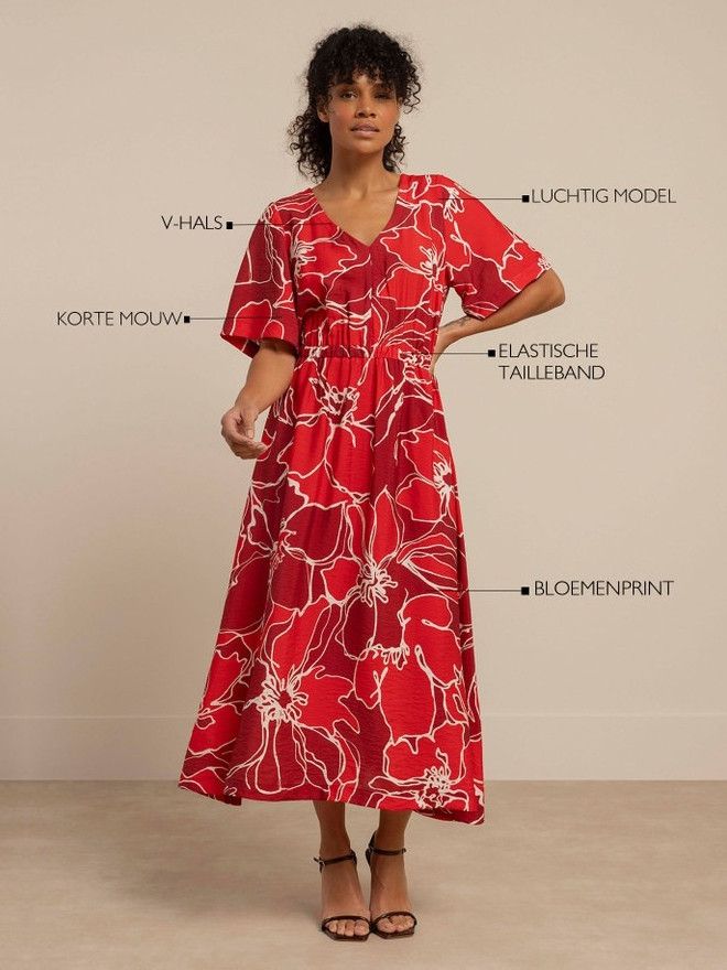 STUDIO ANNELOES - JURK - Rood