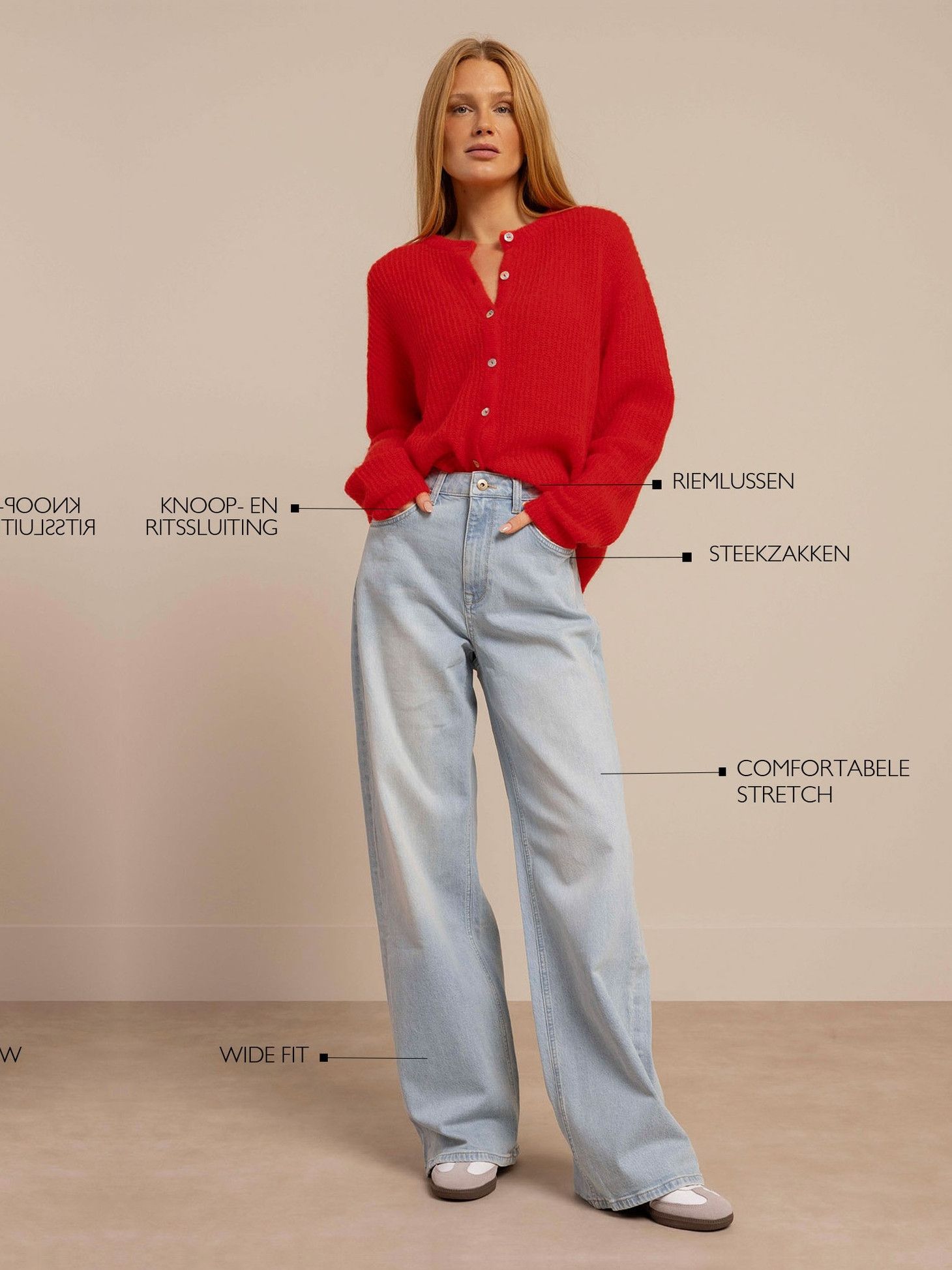 STUDIO ANNELOES - JEANS - Blauw