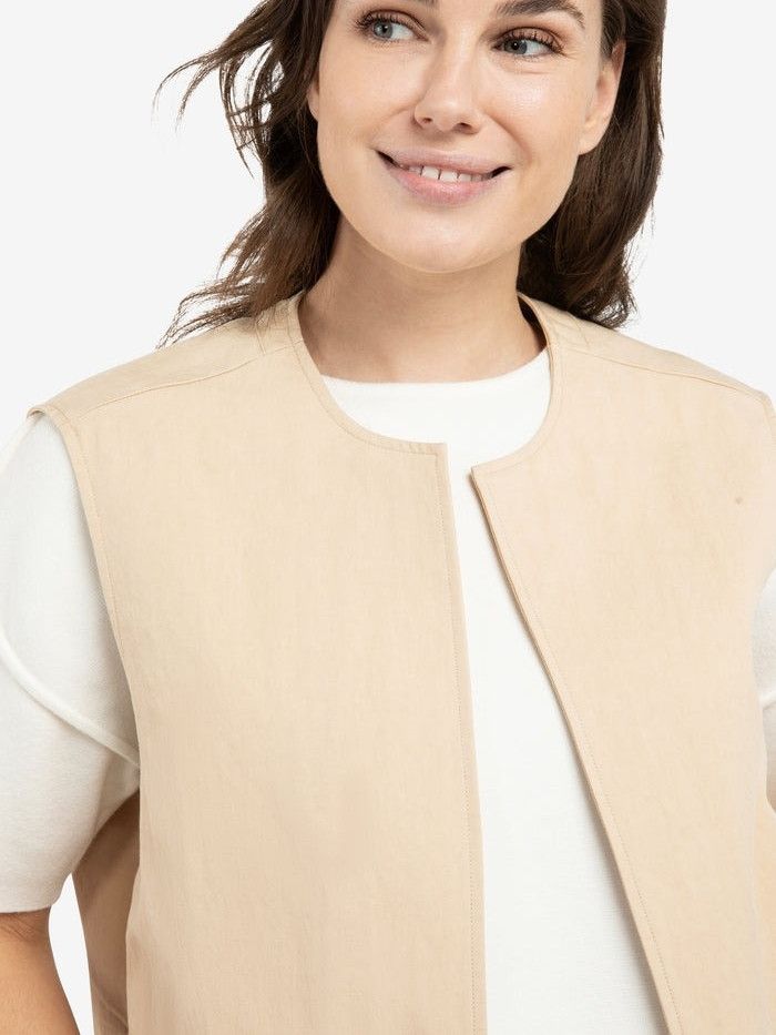 YAYA - GILET - Beige