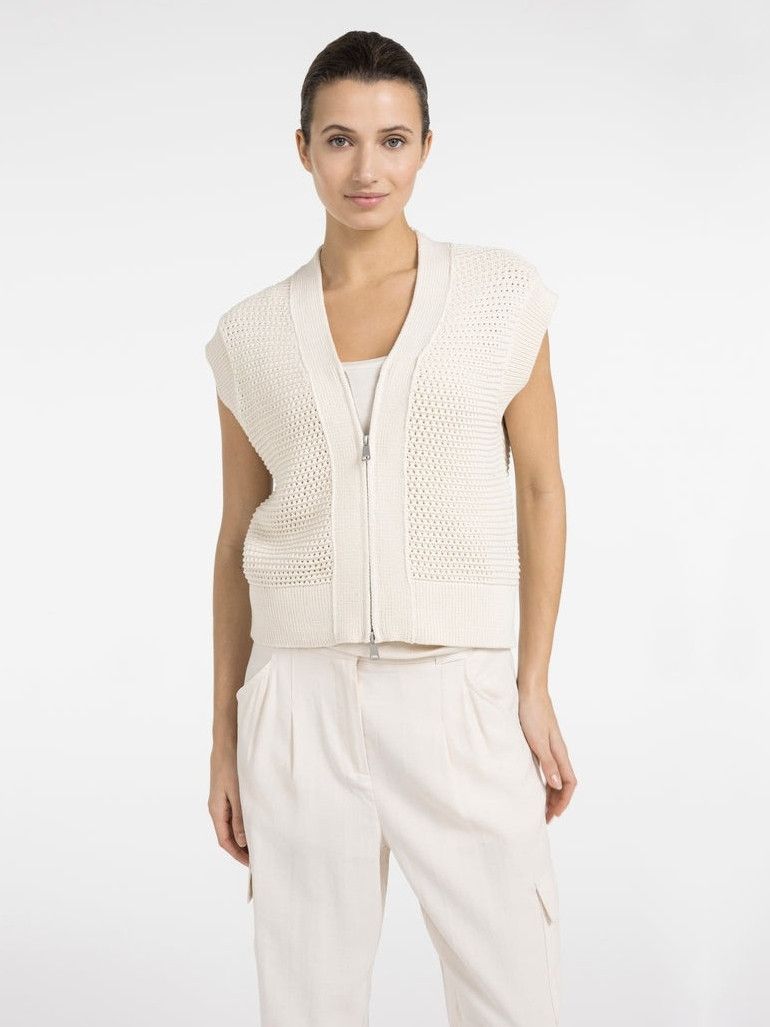 YAYA - GILET - Beige