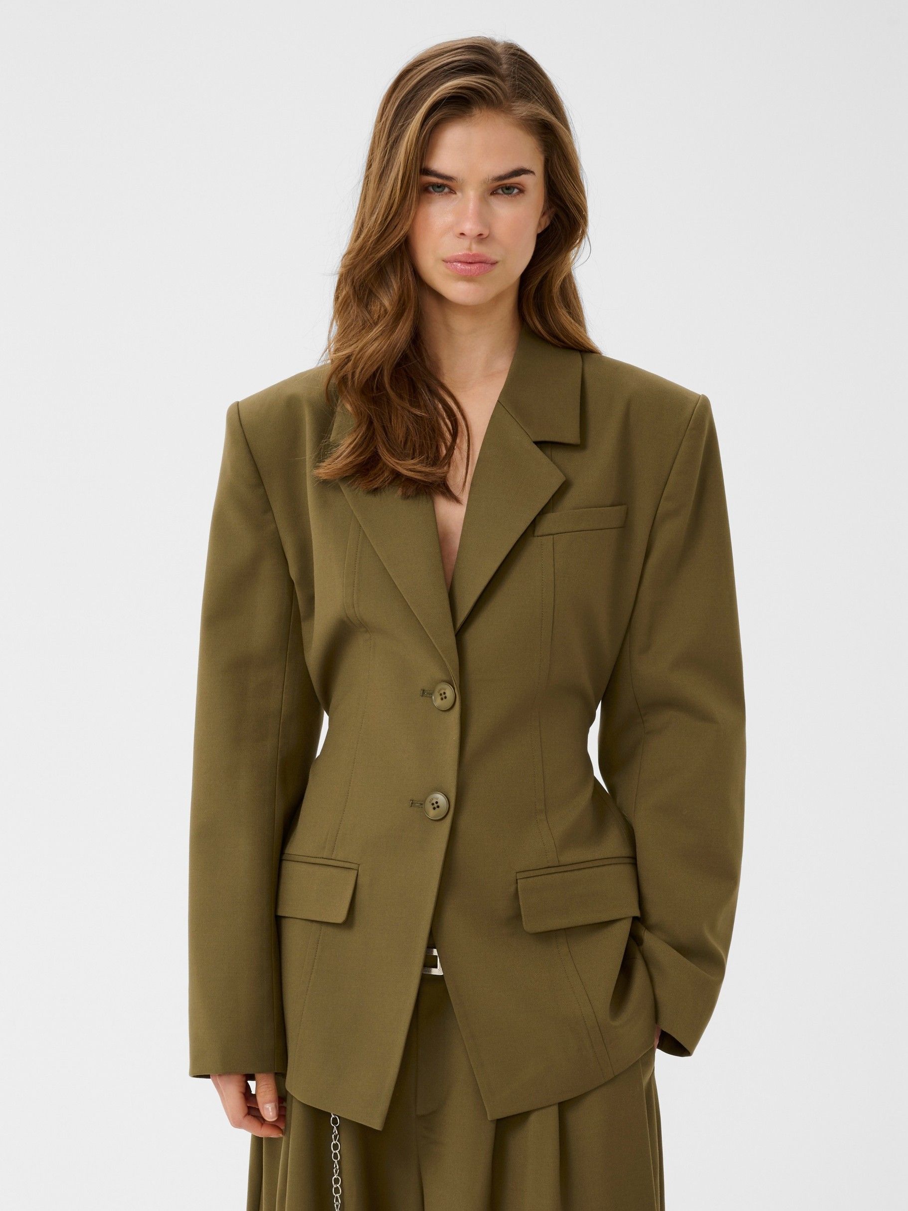 GESTUZ - BLAZER - Groen