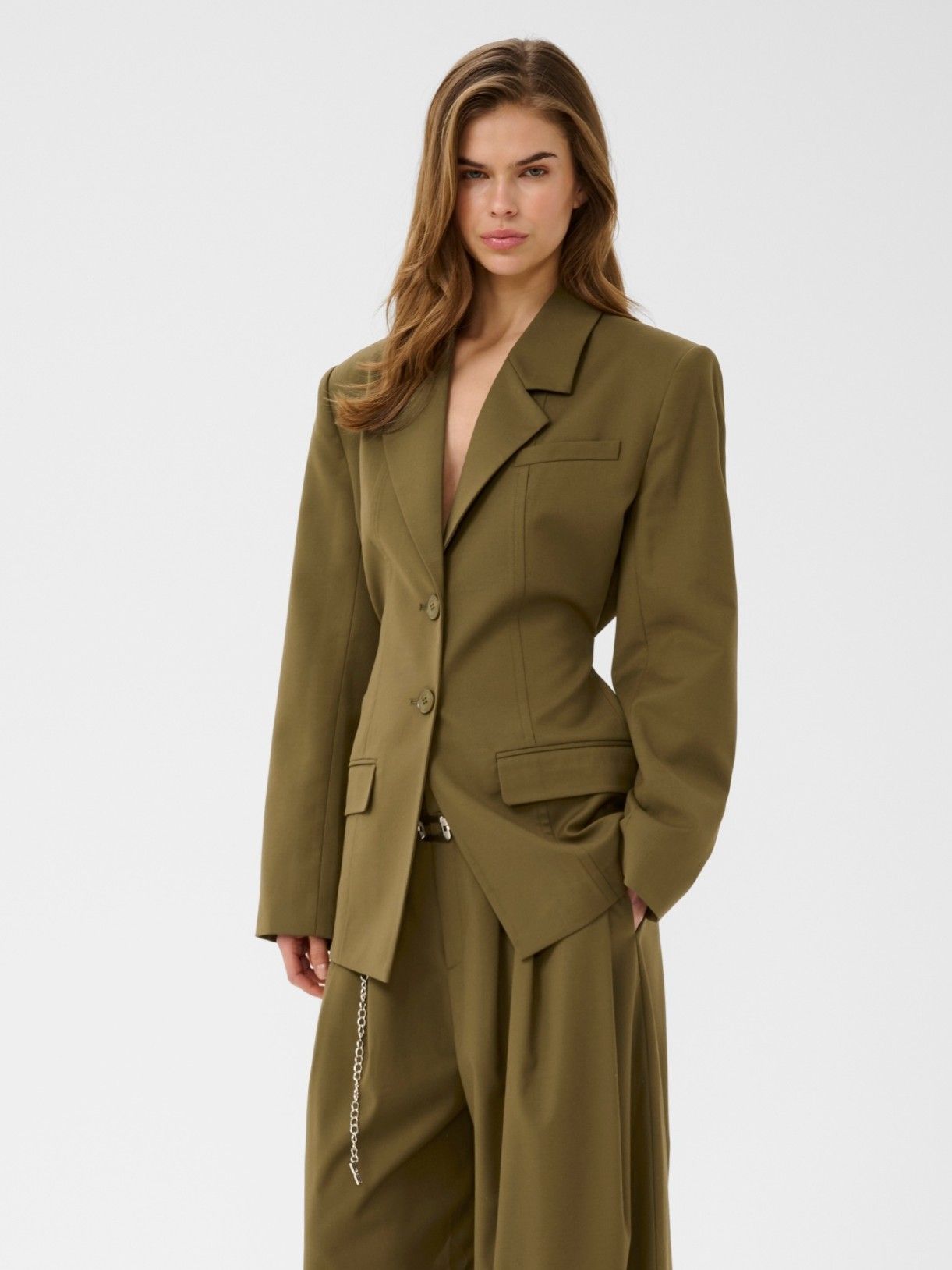 GESTUZ - BLAZER - Groen