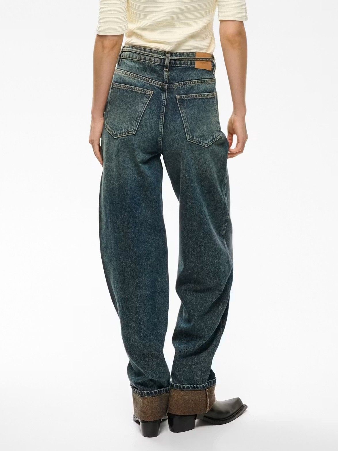 GESTUZ - JEANS - Blauw