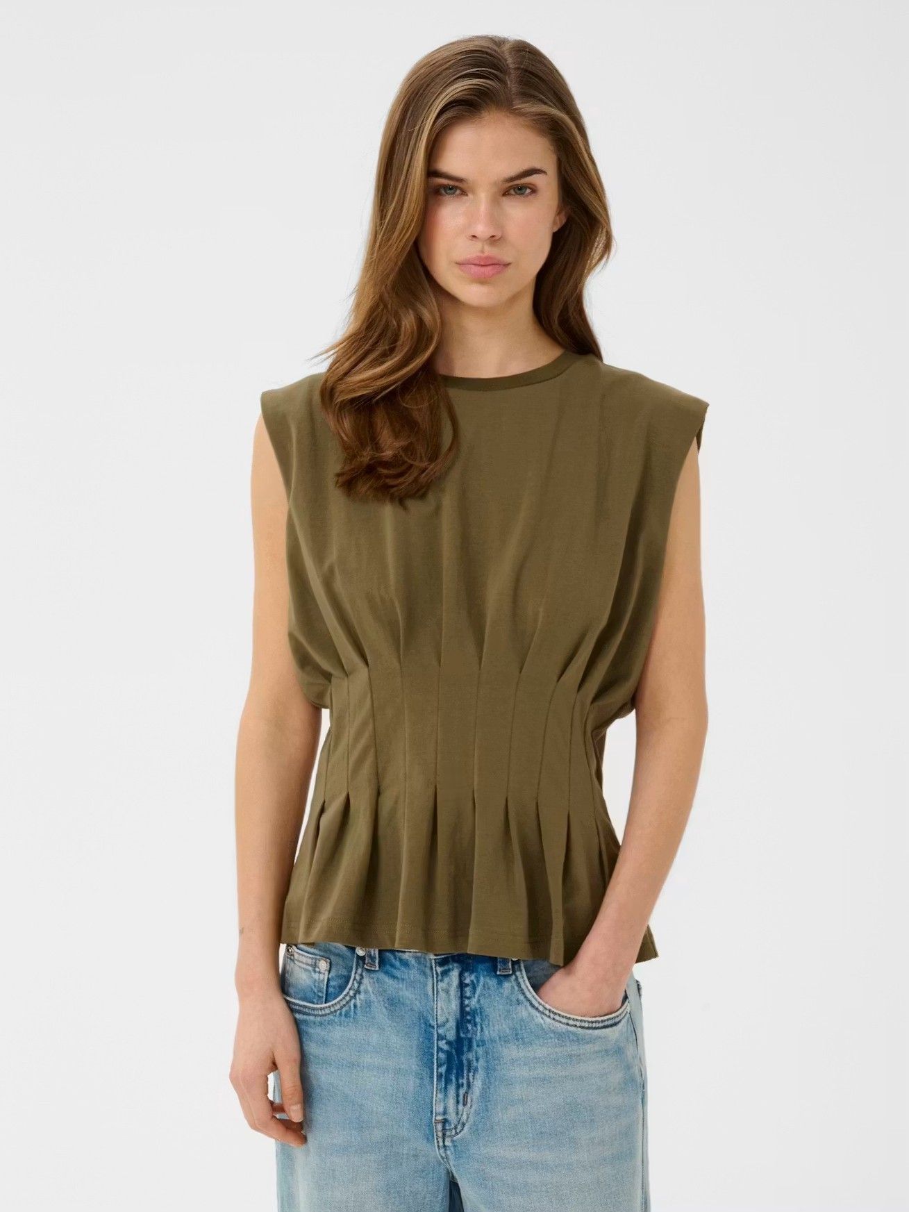 GESTUZ - SHIRT - Groen