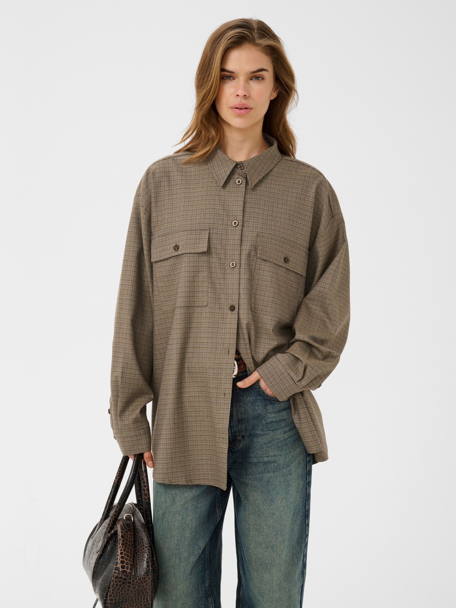 GESTUZ - BLOUSE - Bruin