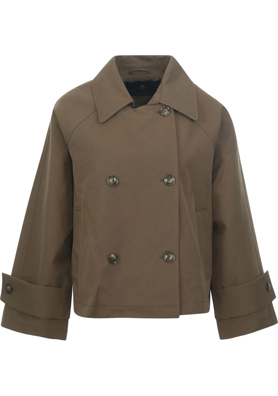 WITH BLACK TRENCHCOAT