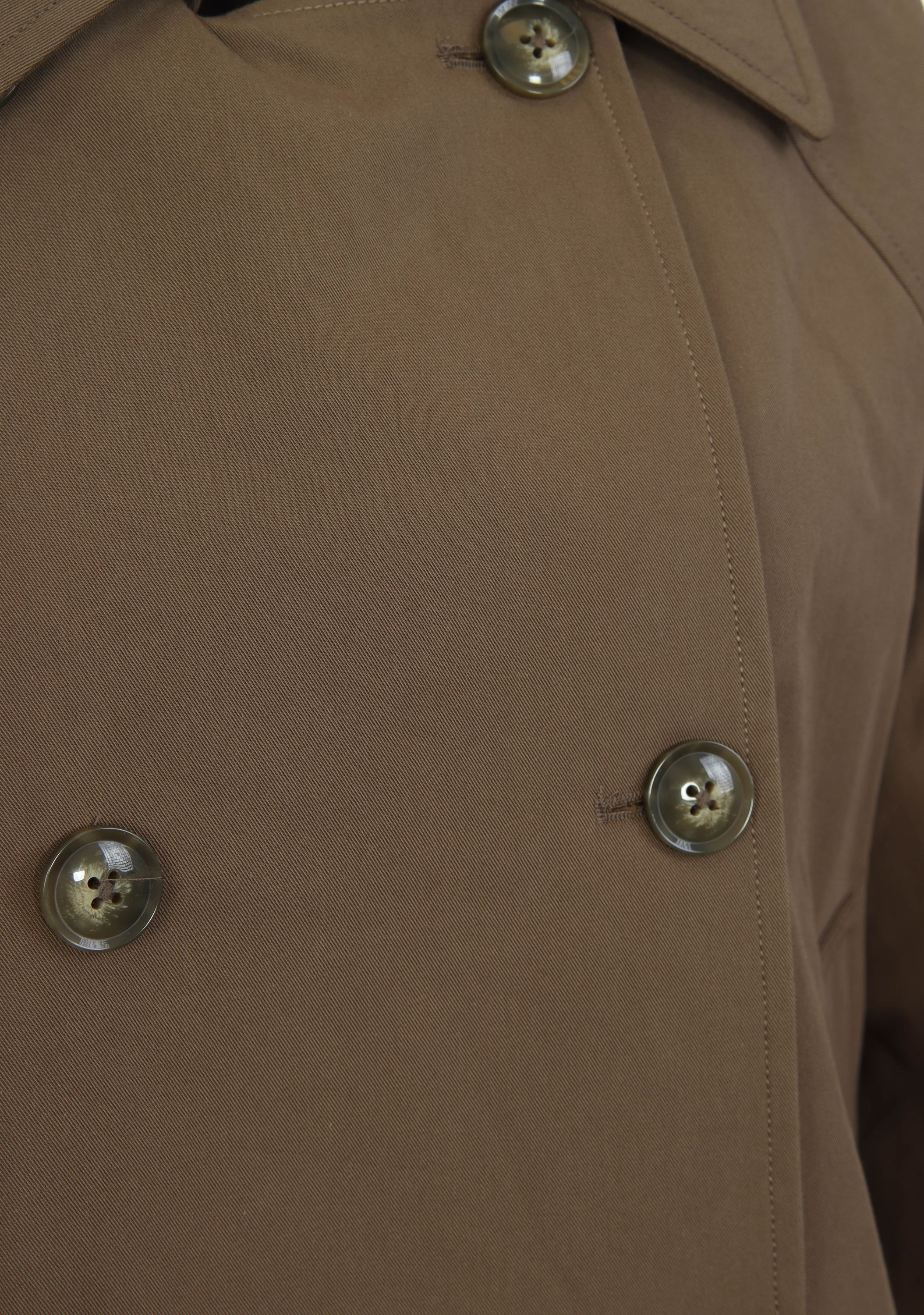 WITH BLACK TRENCHCOAT