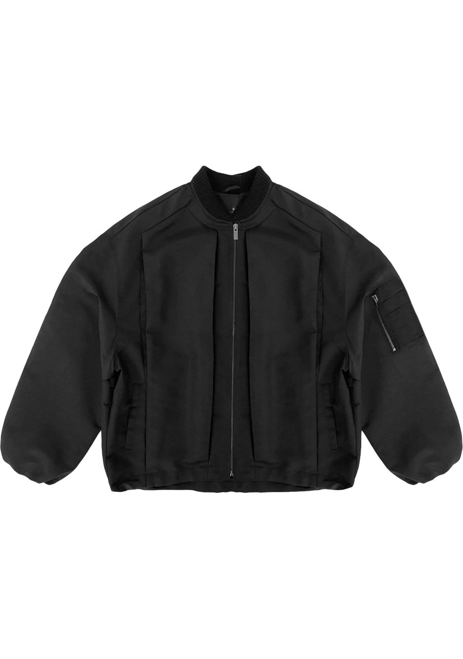 WITH BLACK BOMBERJACK