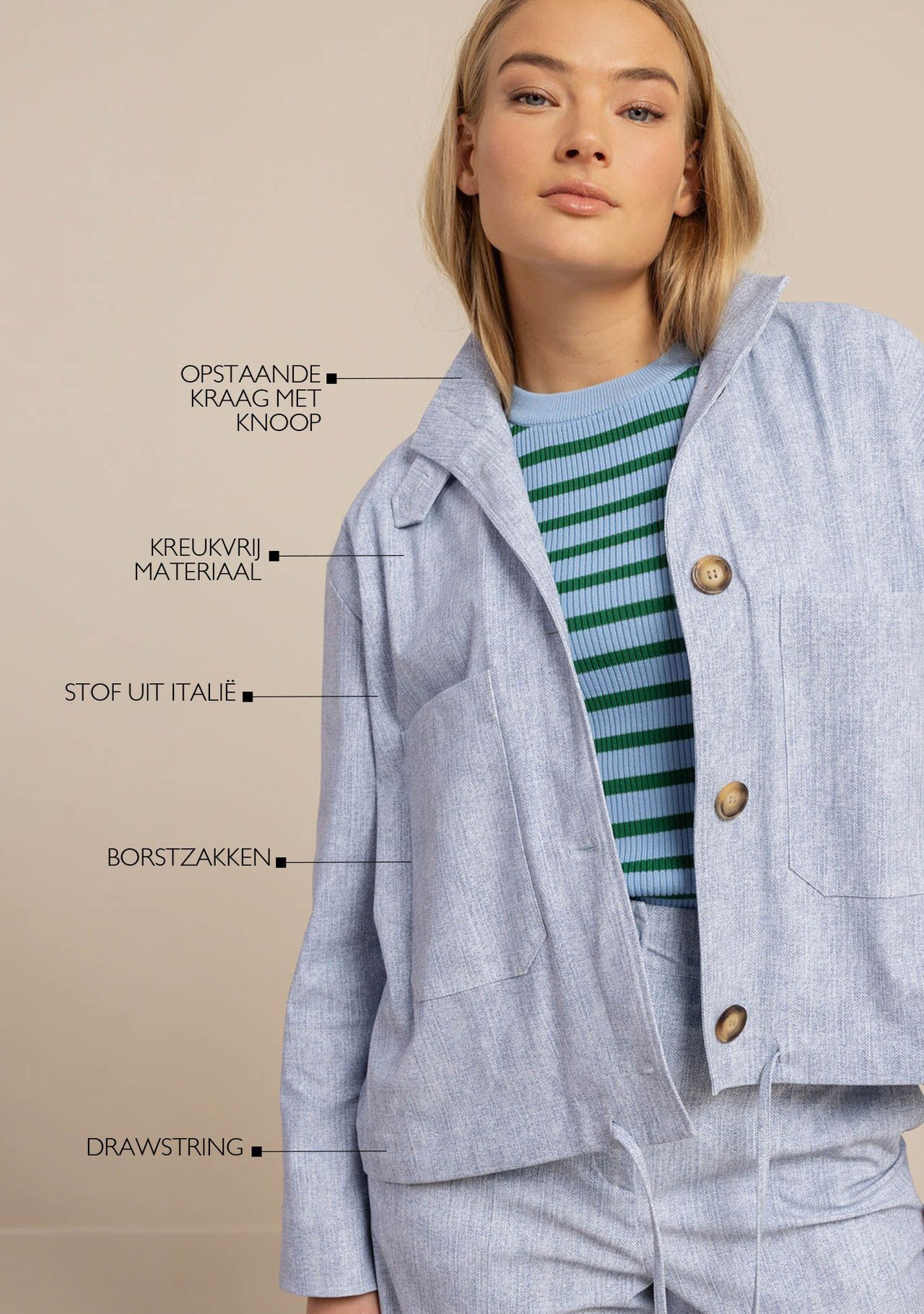 STUDIO ANNELOES - BLAZER - Blauw