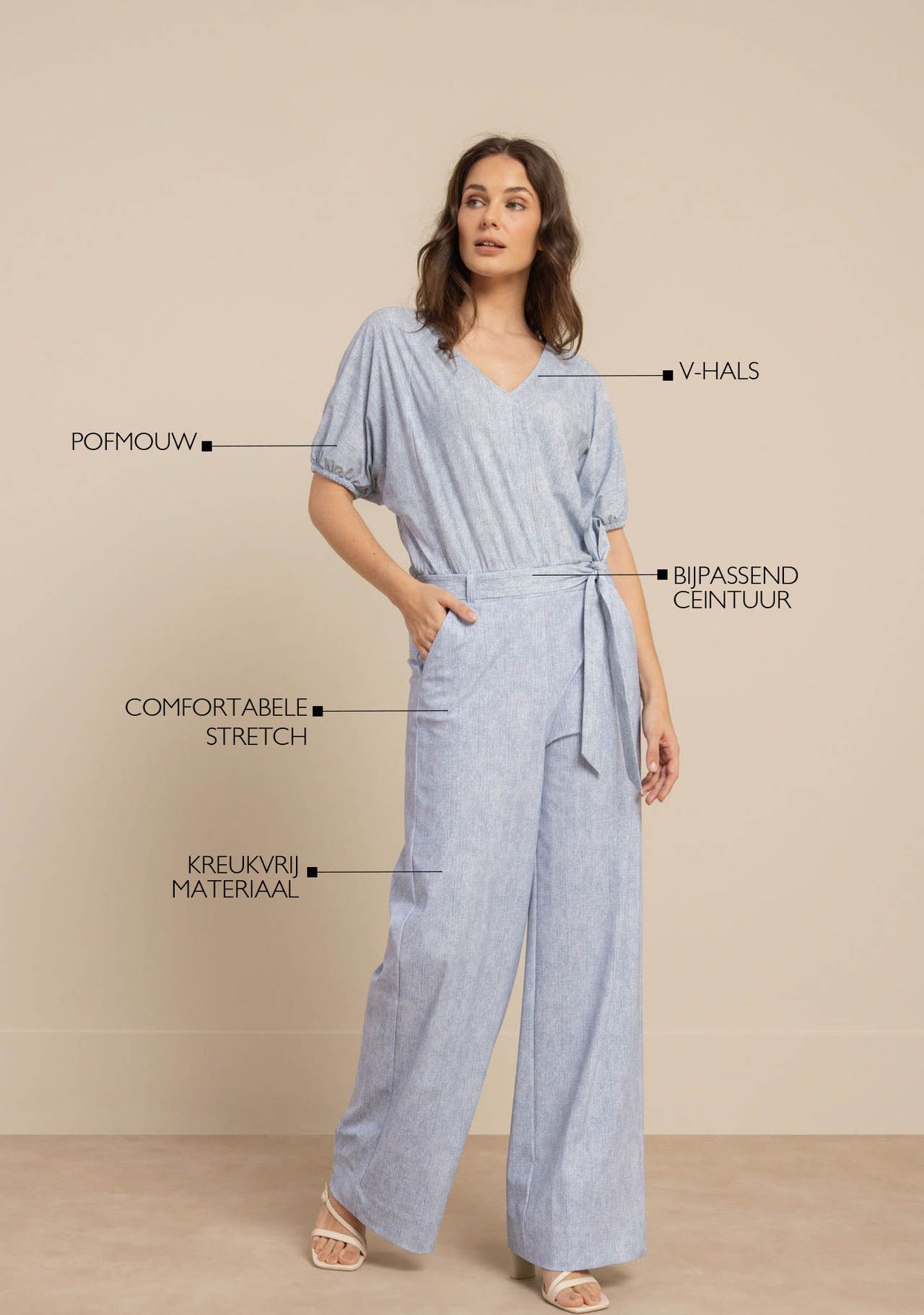 STUDIO ANNELOES - JUMPSUIT - Blauw