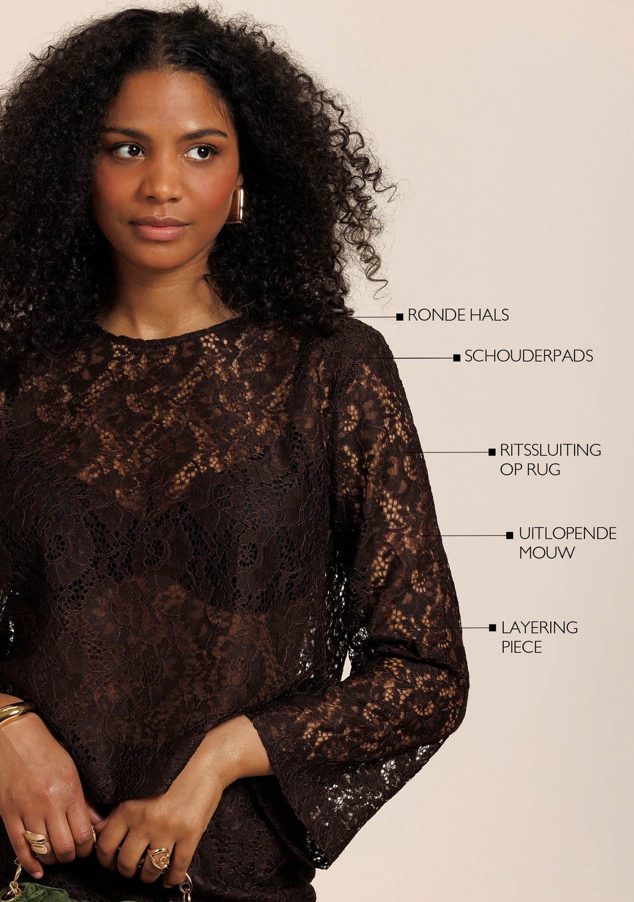 STUDIO ANNELOES - SHIRT - Bruin