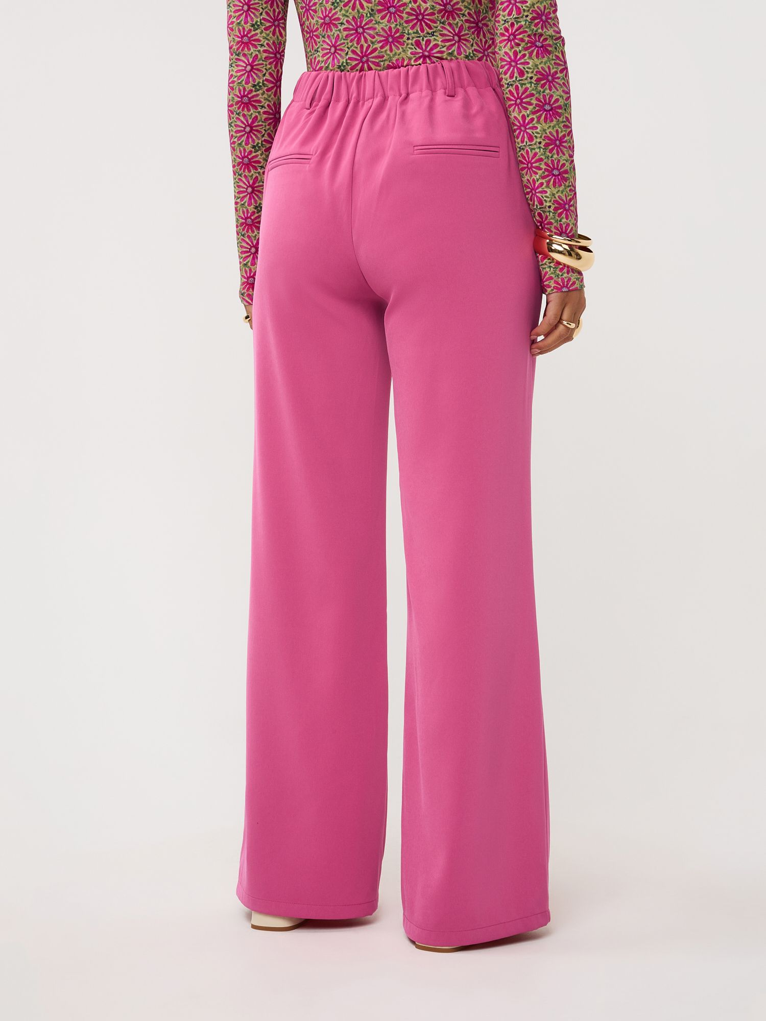 YDENCE - BROEK - Roze