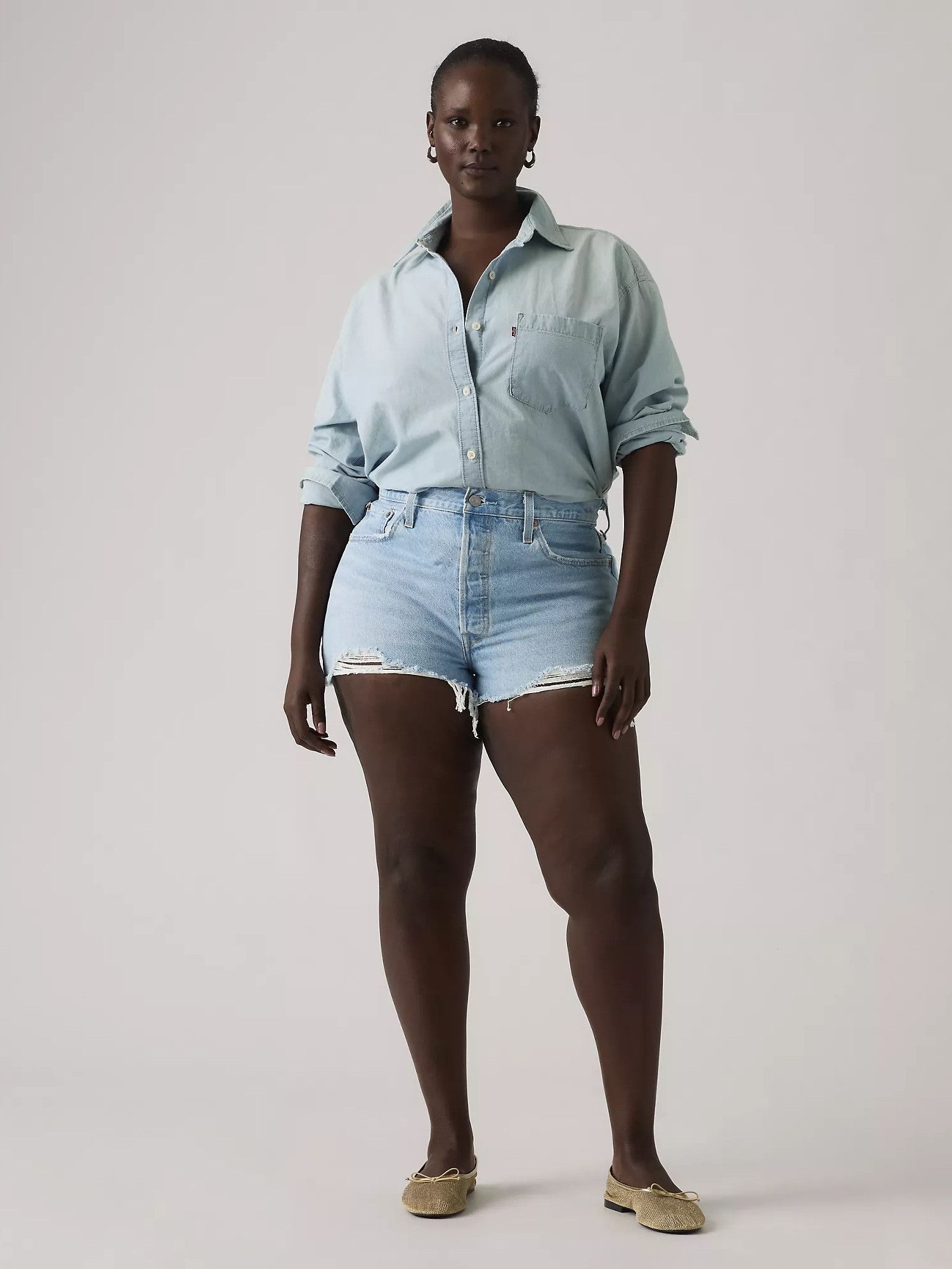 LEVI'S - SHORT - Blauw