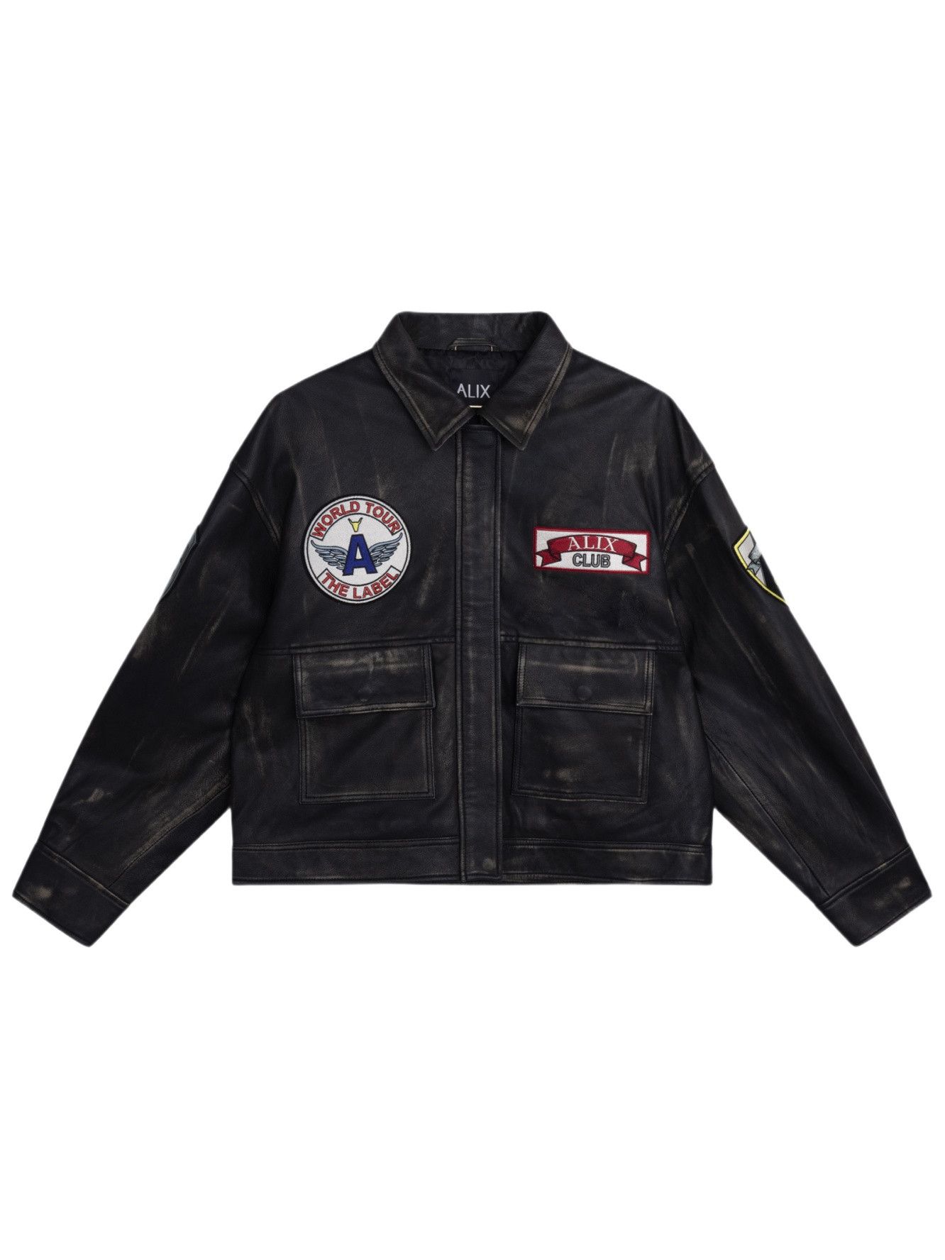 ALIX THE LABEL LEER/SUEDE JACK