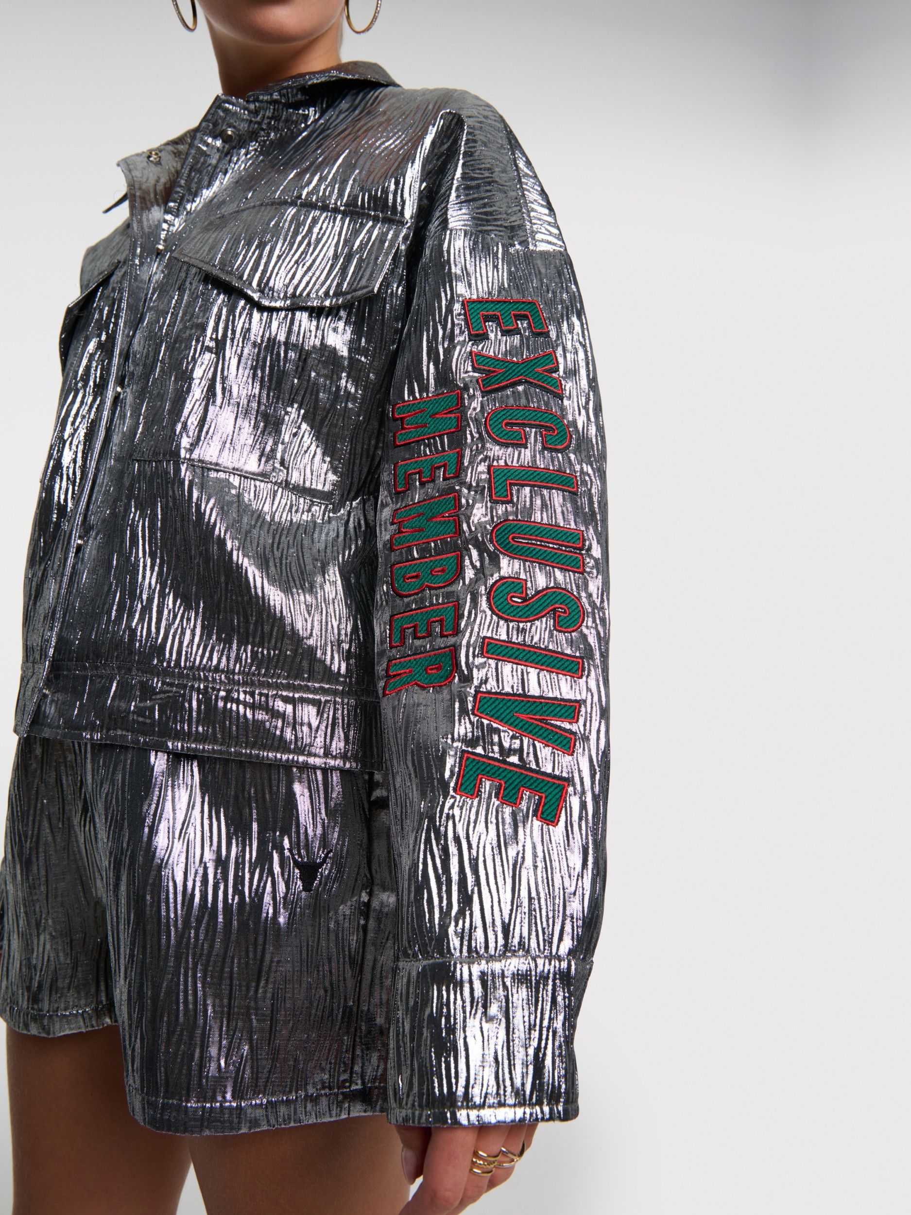 ALIX THE LABEL - SHORT - Zilver