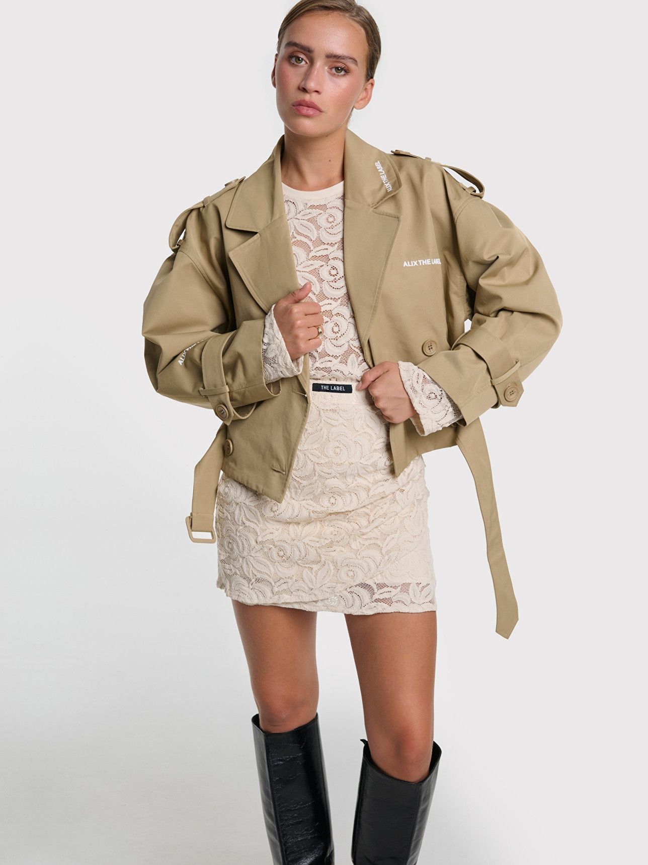 ALIX THE LABEL TRENCHCOAT