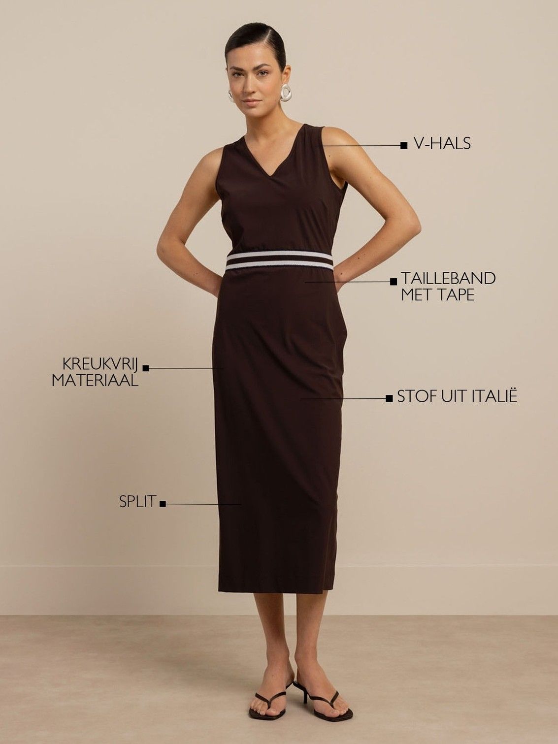 STUDIO ANNELOES - JURK - Bruin