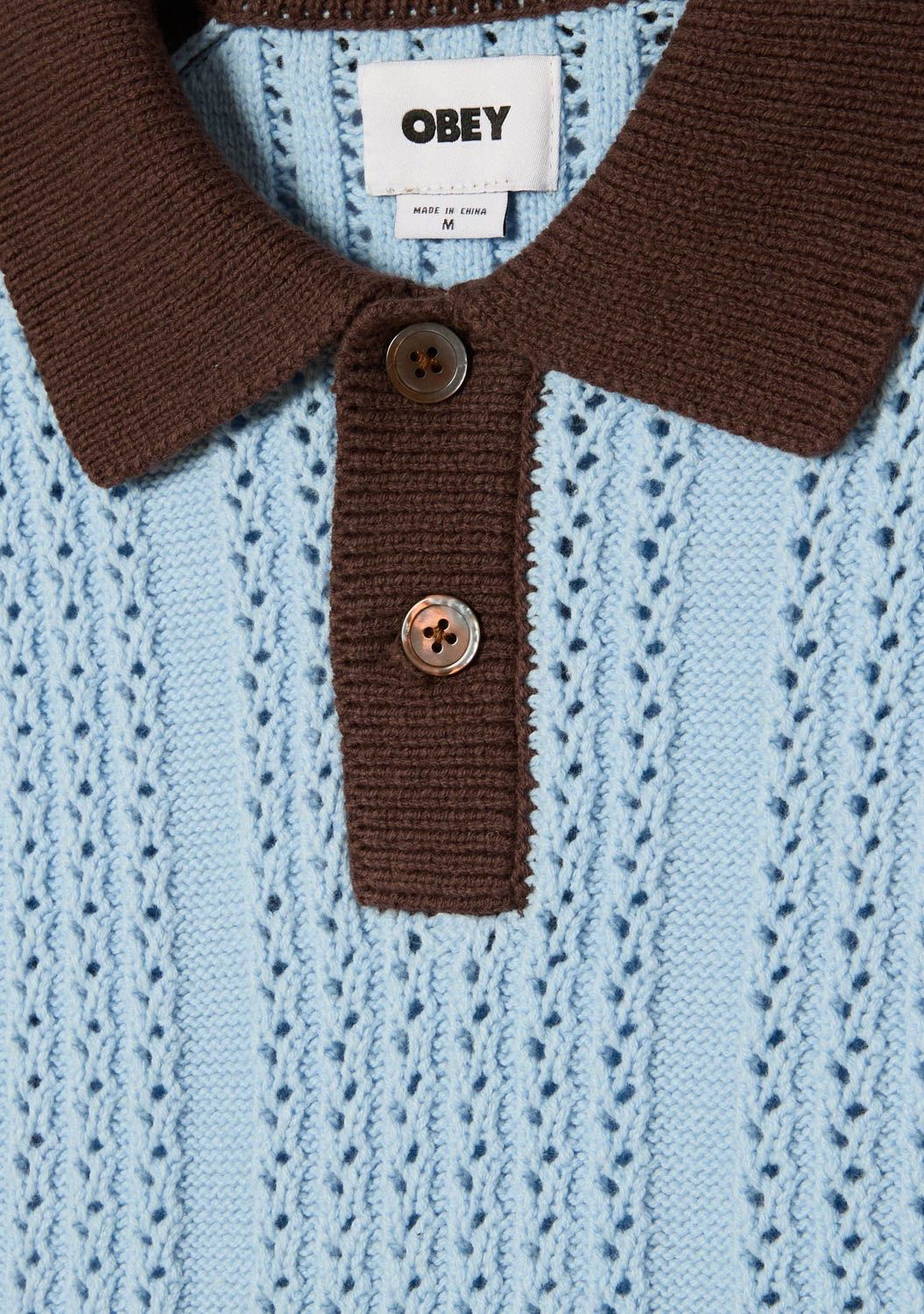 OBEY - POLO - Blauw